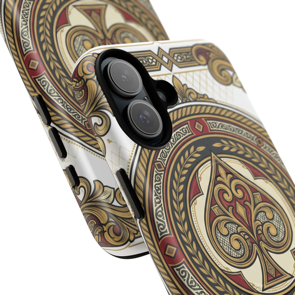 Ornate Ace of Spades Magnetic Tough Case