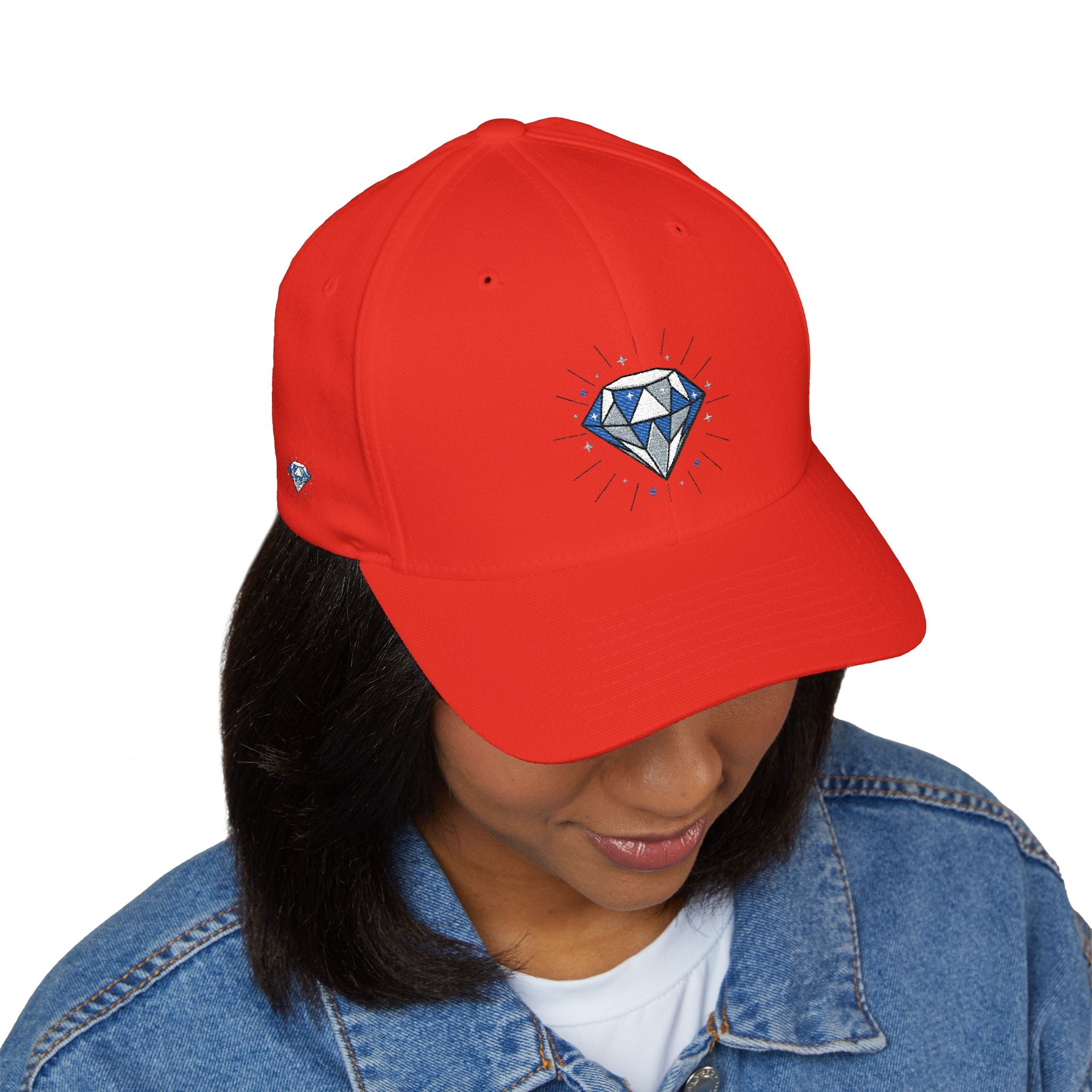 Diamond Sparkle Embroidered Cap