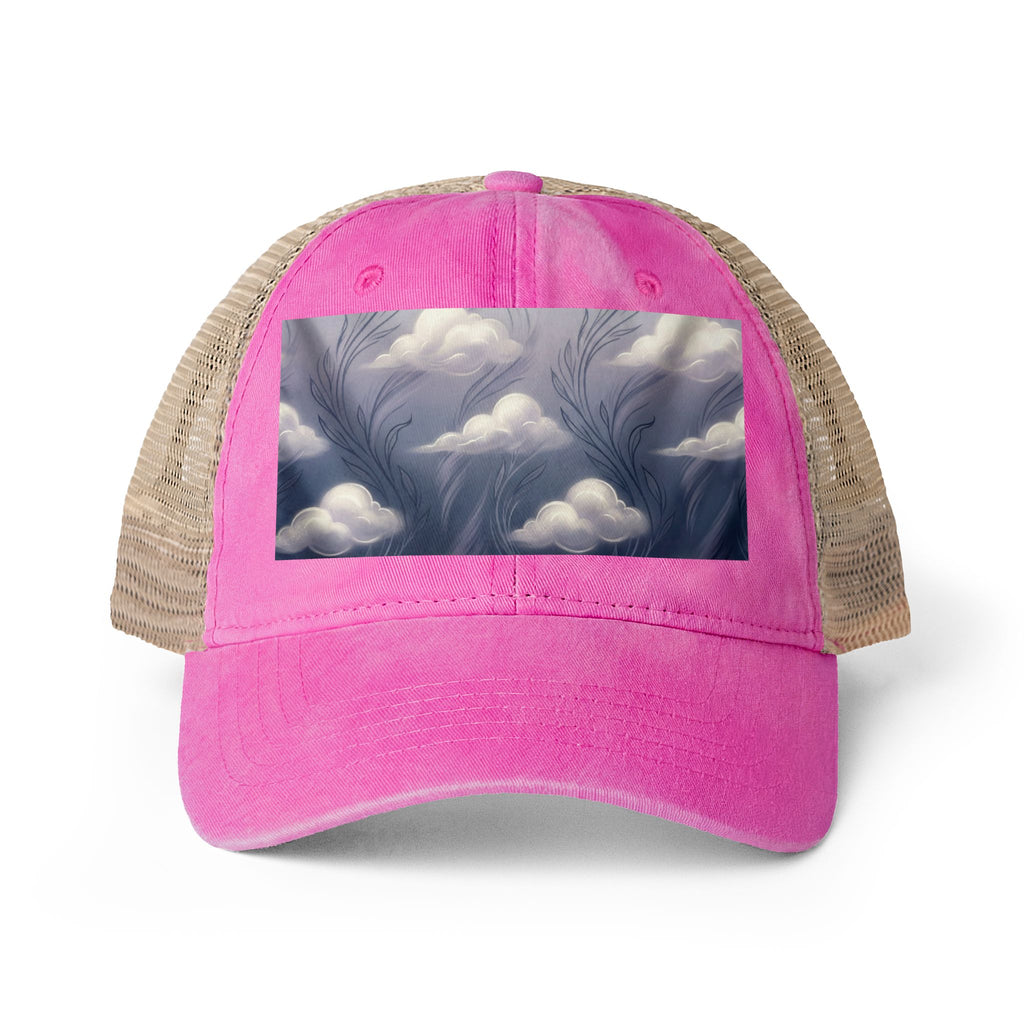 Women's Washed Mesh-Back Cap