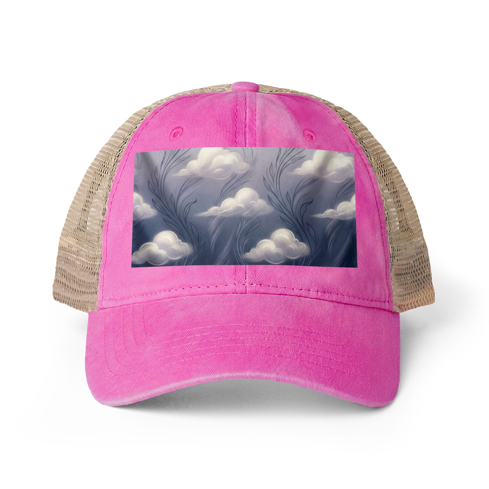Women's Washed Mesh-Back Cap