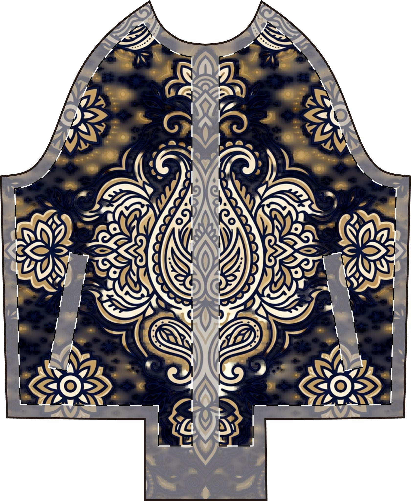 Varsity Jacket — Women's Paisley Floral