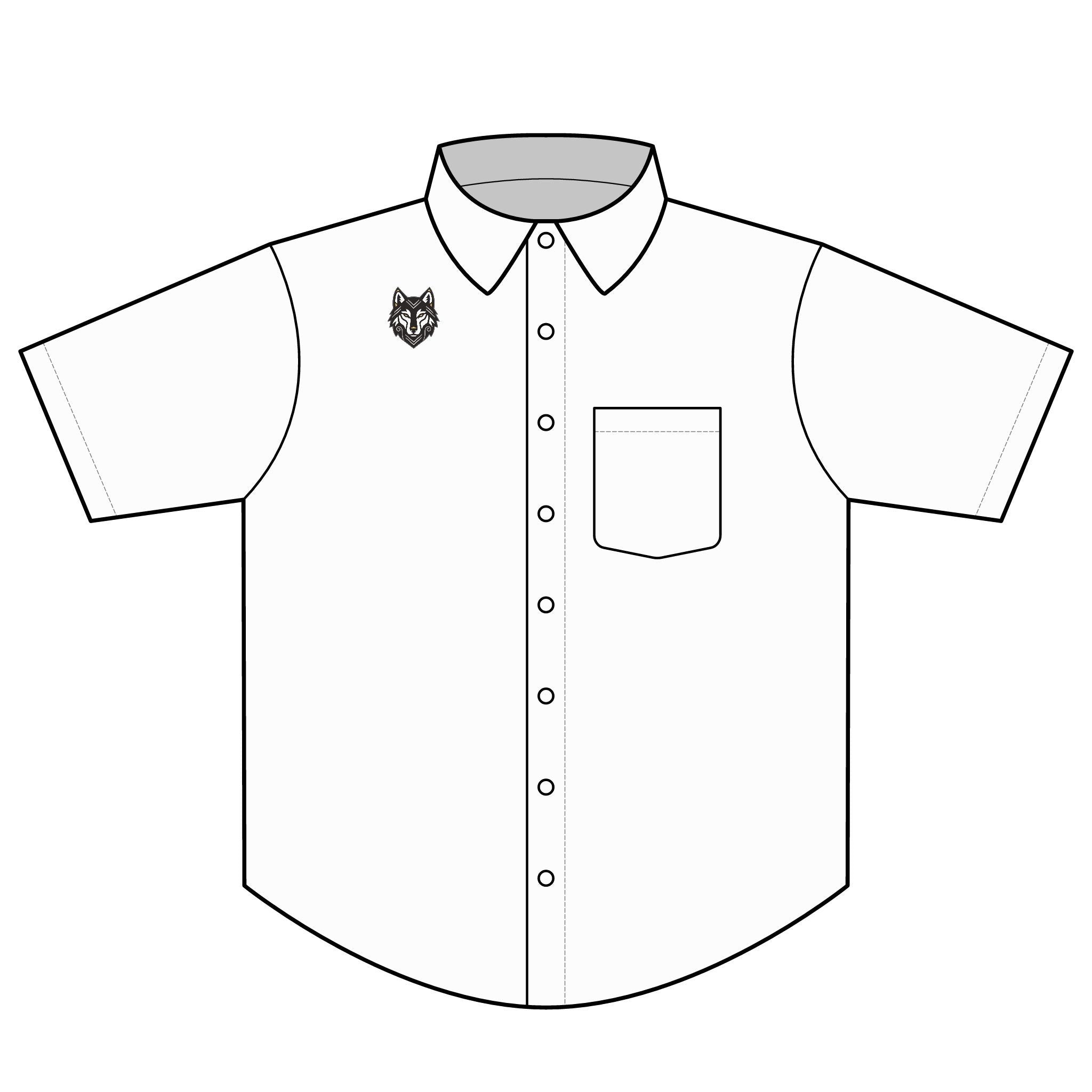 Wolf Emblem Oxford Shirt
