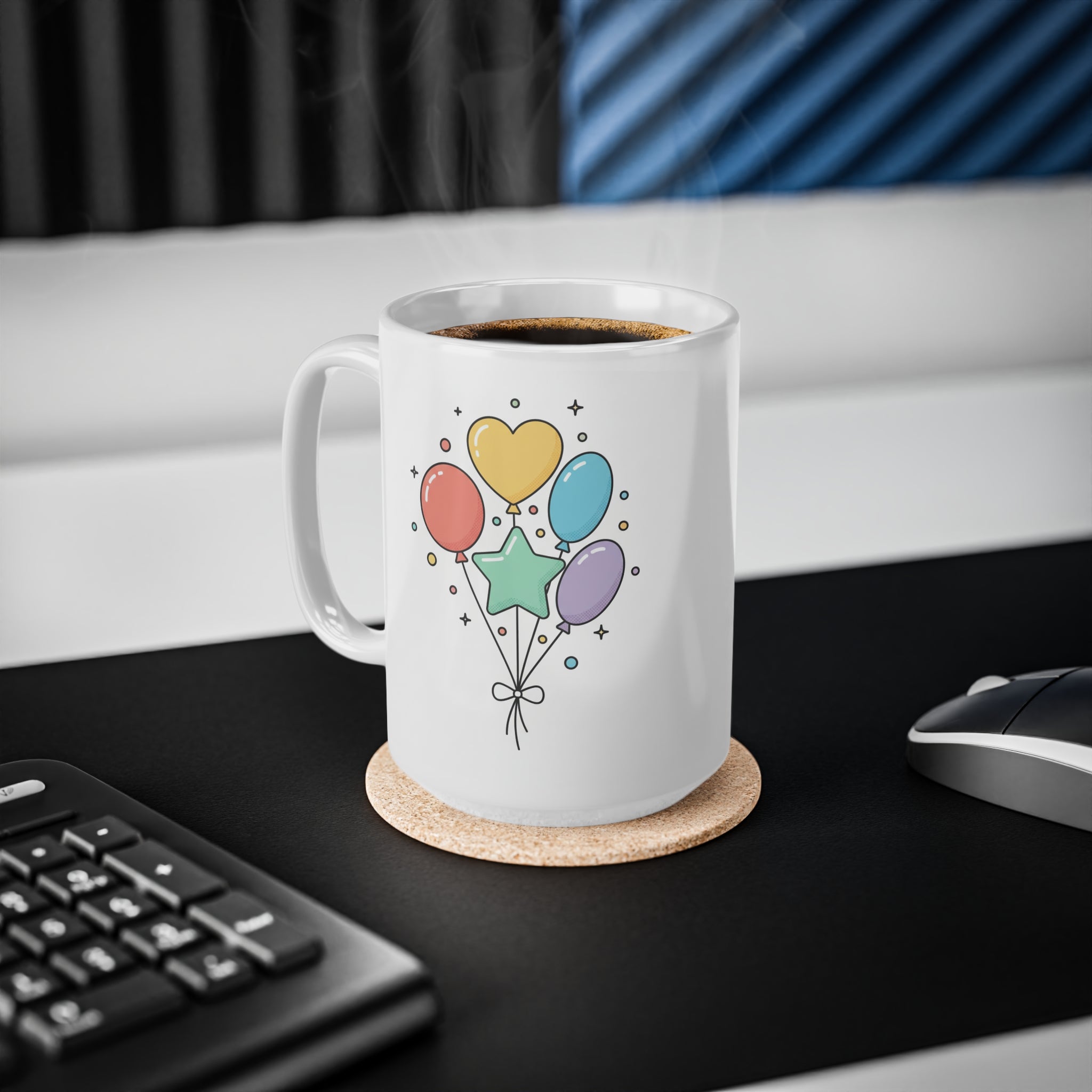 Balloon Bouquet Ceramic Mug 11oz/15oz