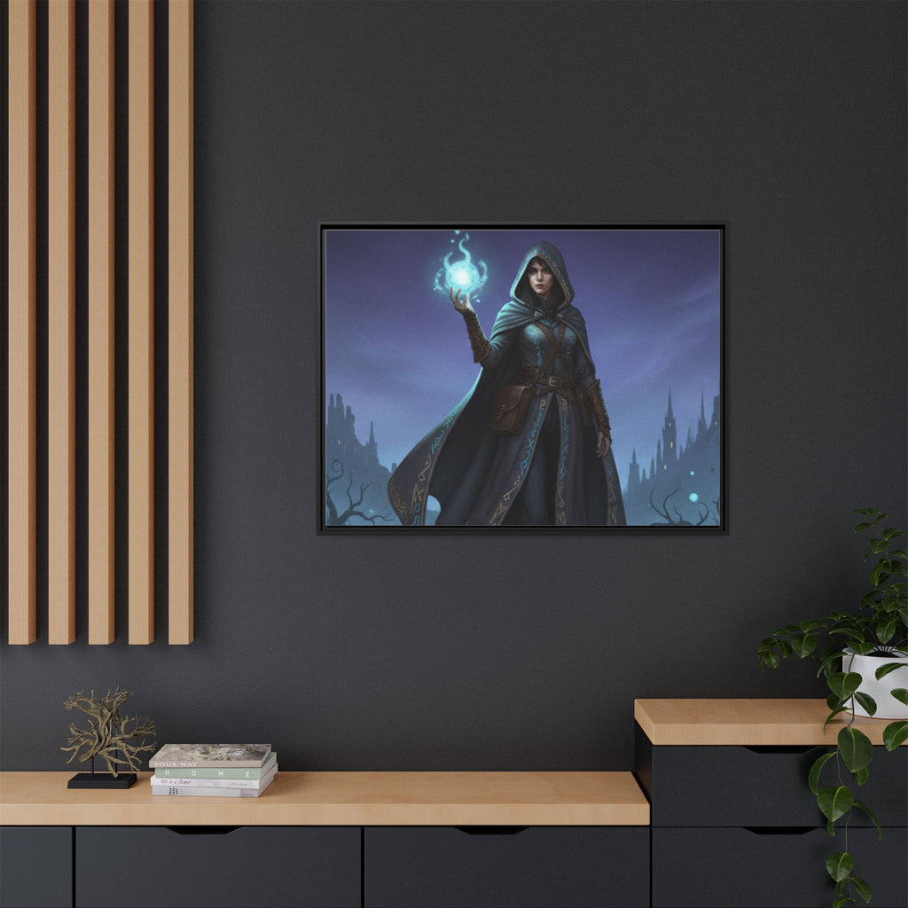 Framed Matte Canvas Wall Art