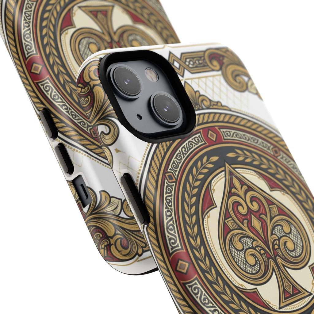 Ornate Ace of Spades Magnetic Tough Case