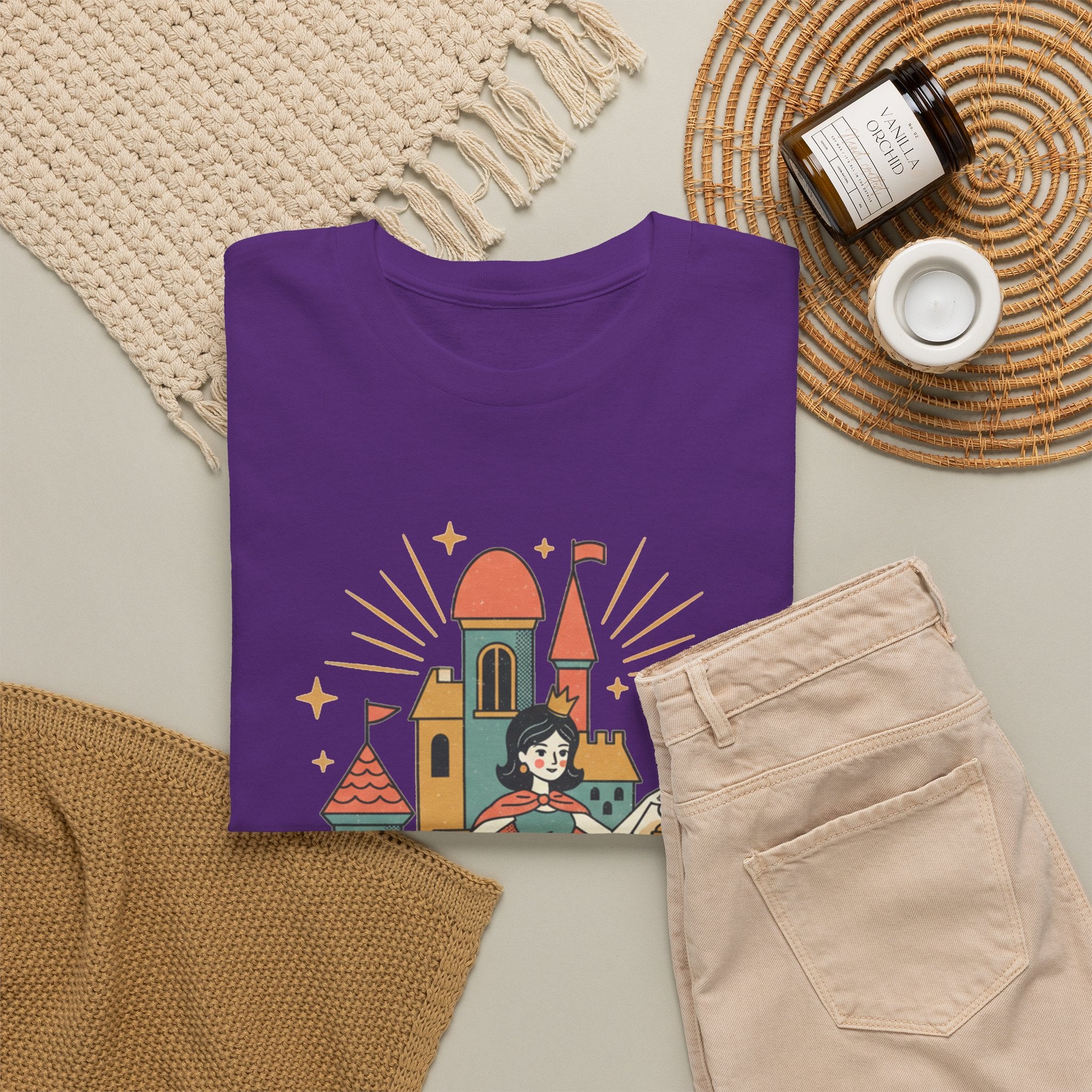 Fairy Tale Princess Castle T‑Shirt