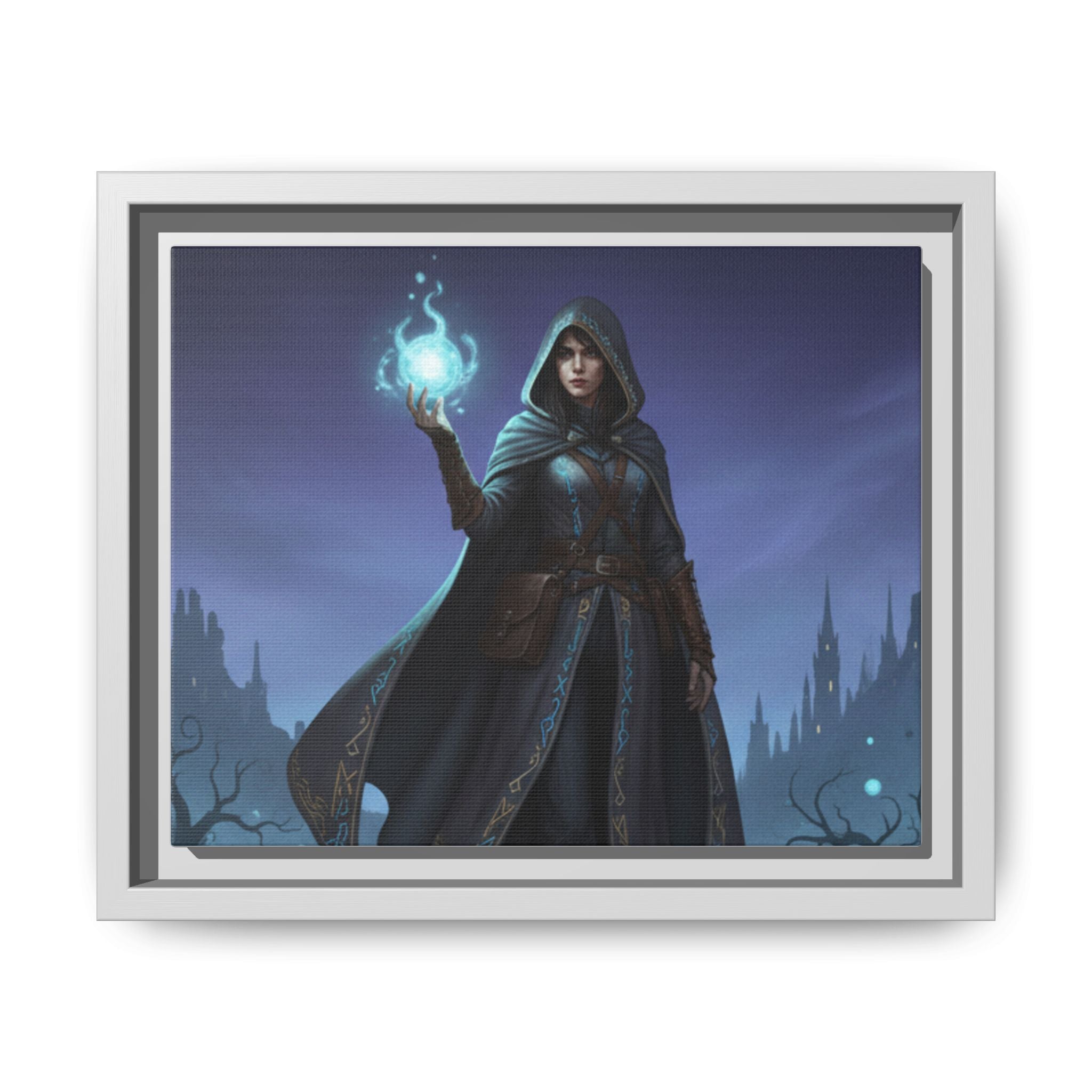 Framed Matte Canvas Wall Art