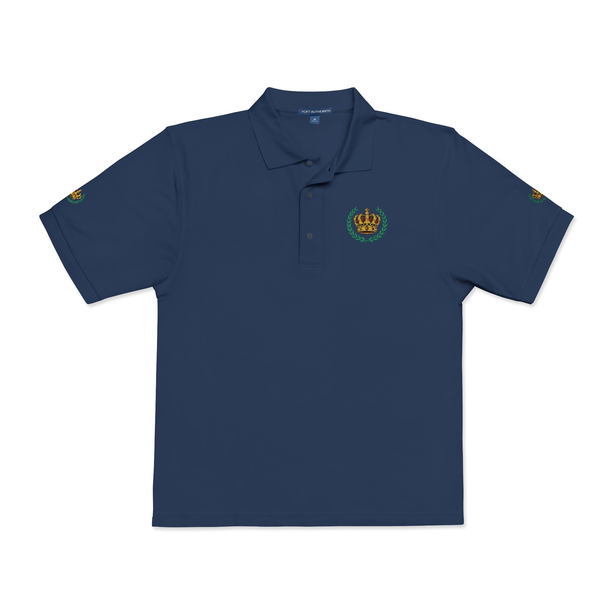 Embroidered Crest Polo Shirt