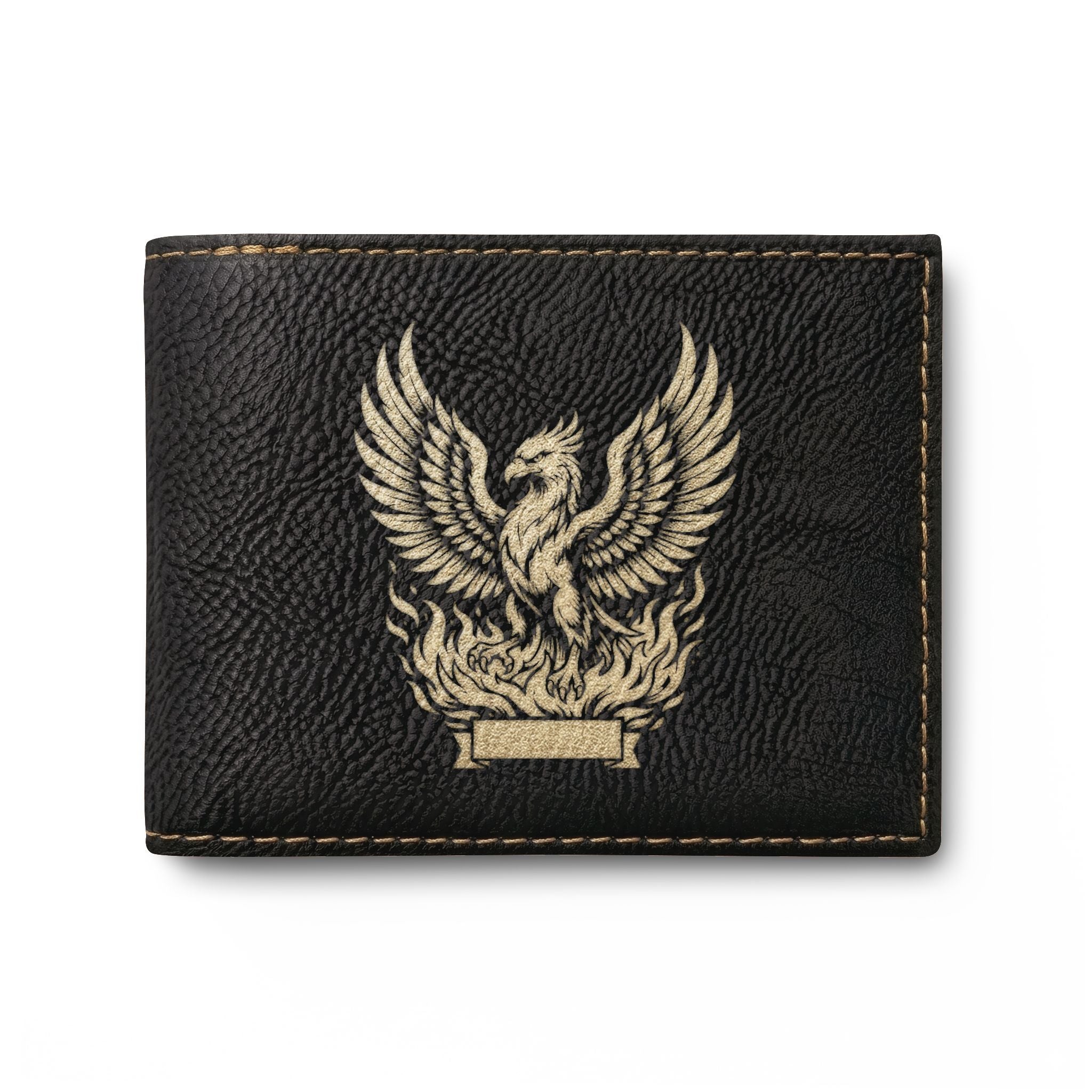 Embroidered Phoenix Wallet