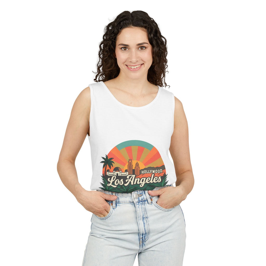 Los Angeles Retro Sunset Tank Top