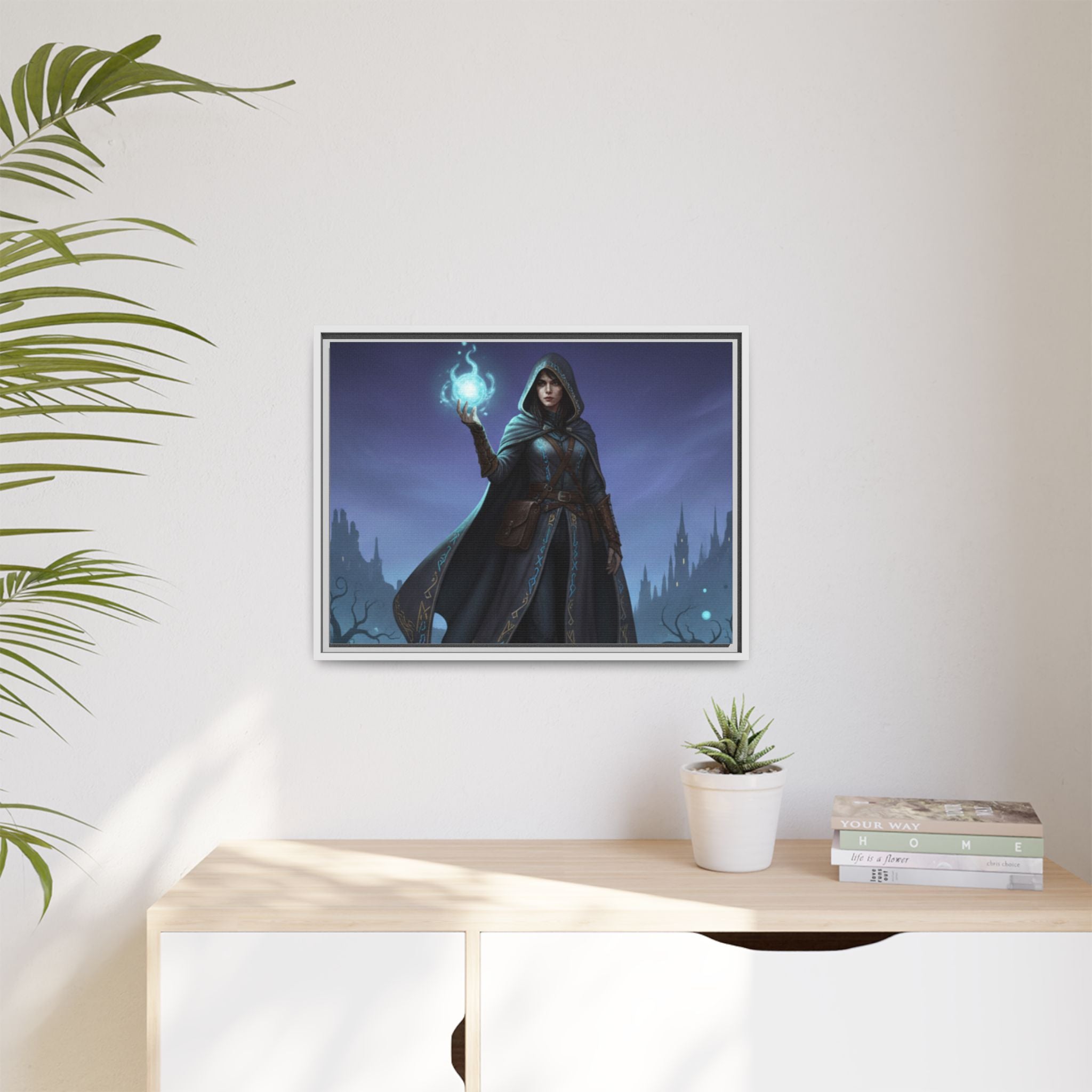 Framed Matte Canvas Wall Art