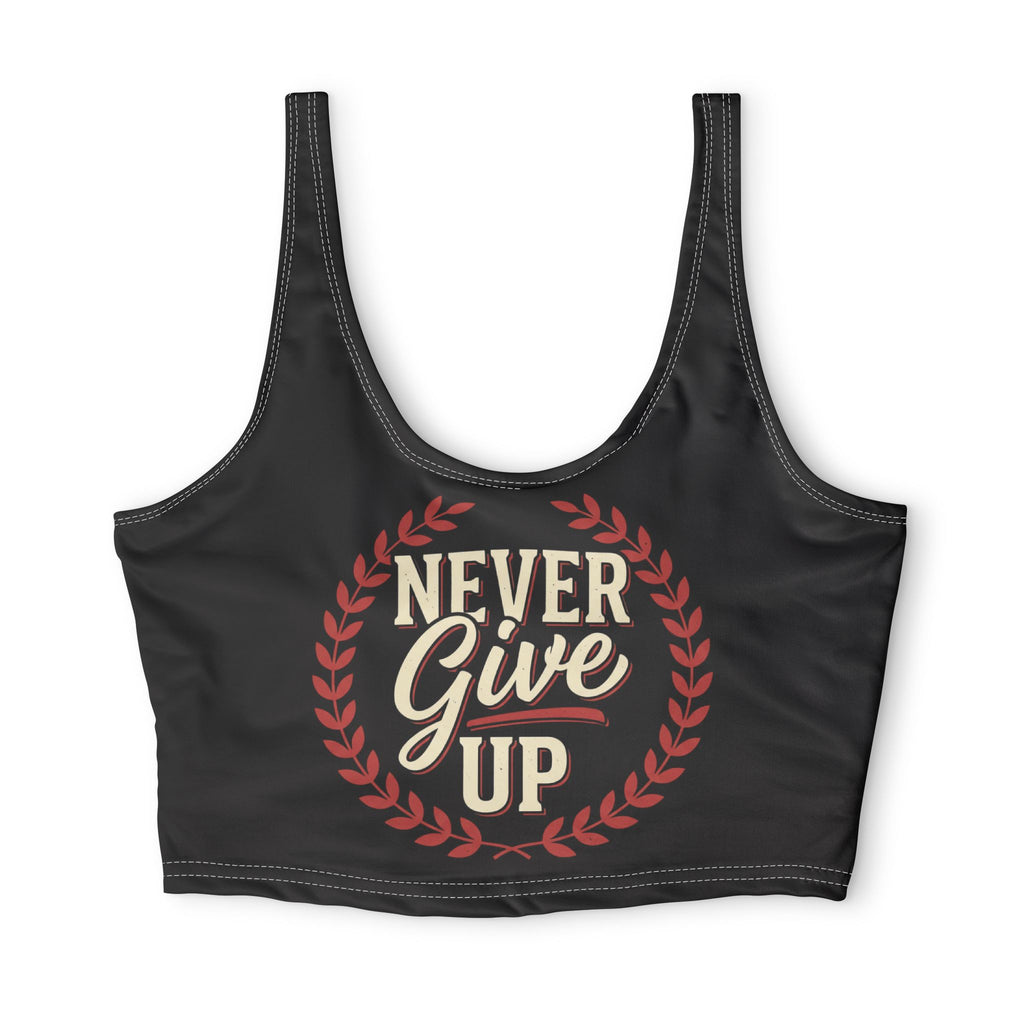 Never Give Up - Sports Bra