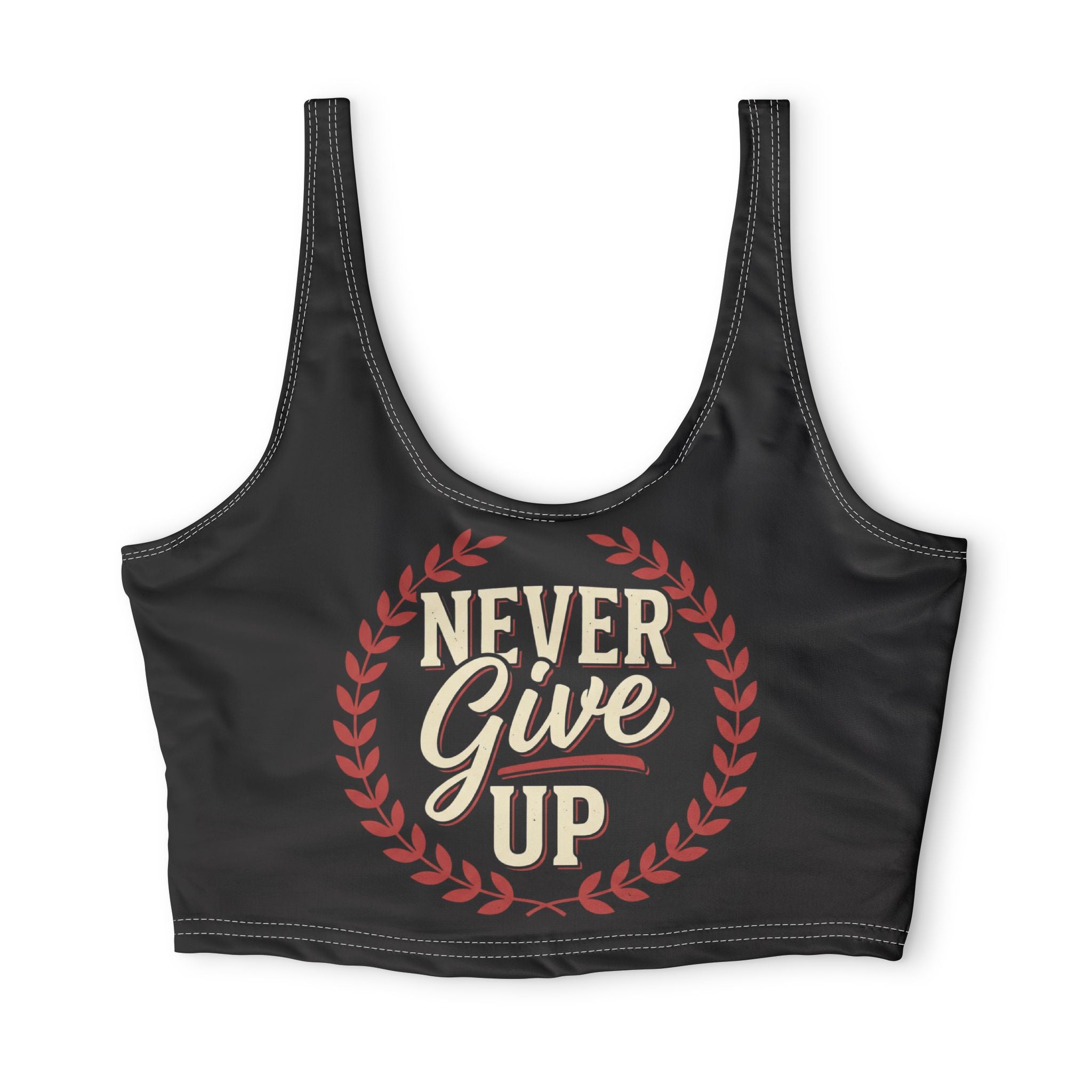 Never Give Up - Sports Bra