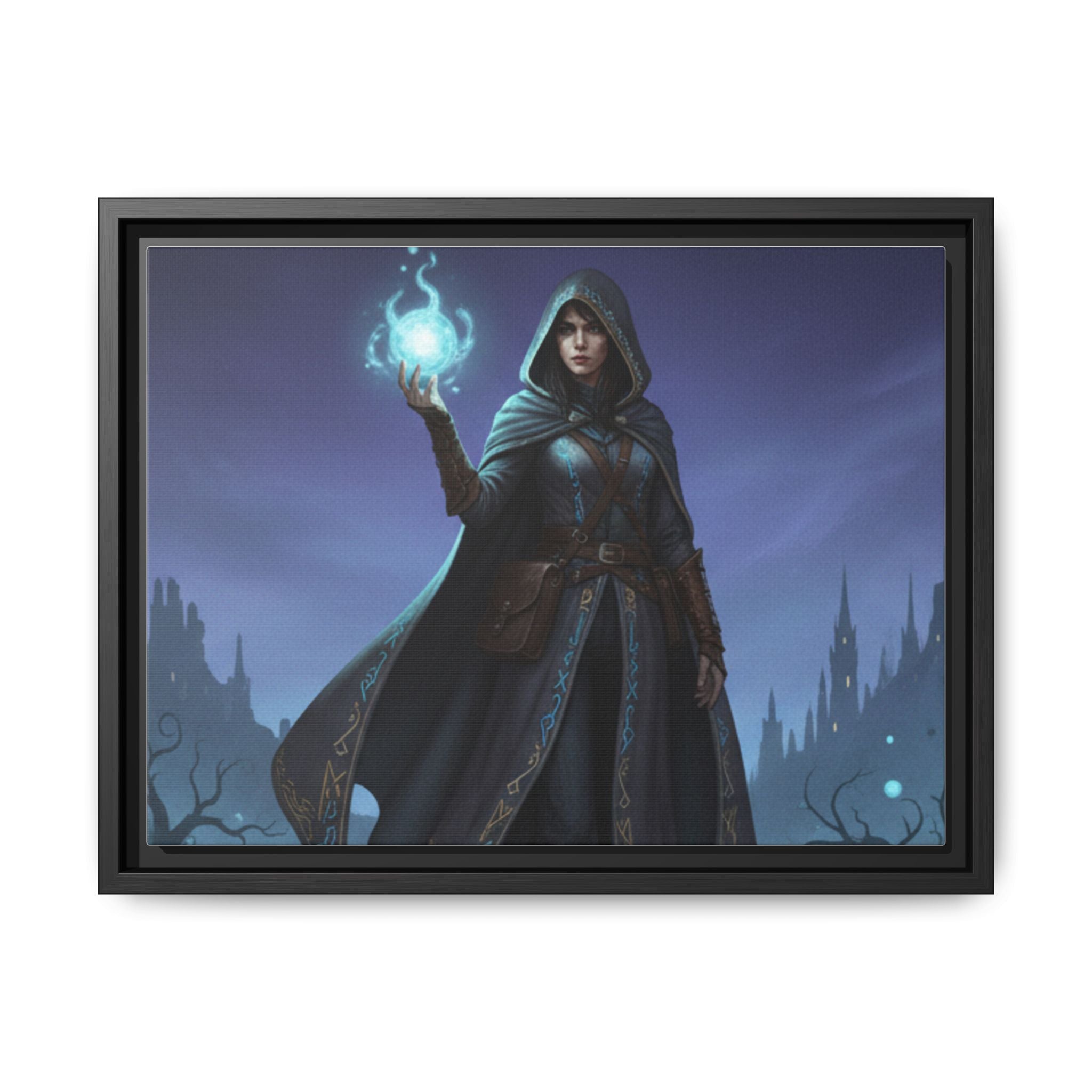 Framed Matte Canvas Wall Art