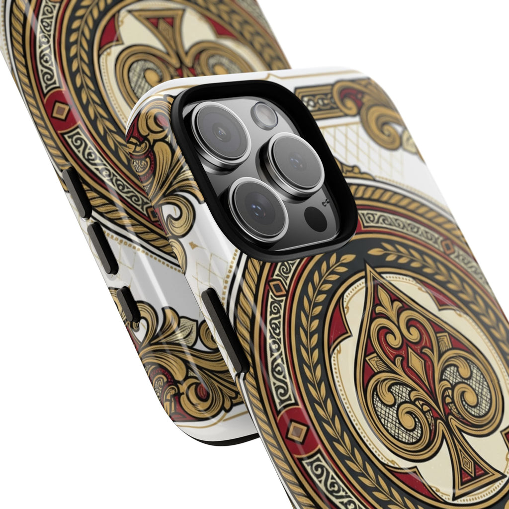 Ornate Ace of Spades Magnetic Tough Case