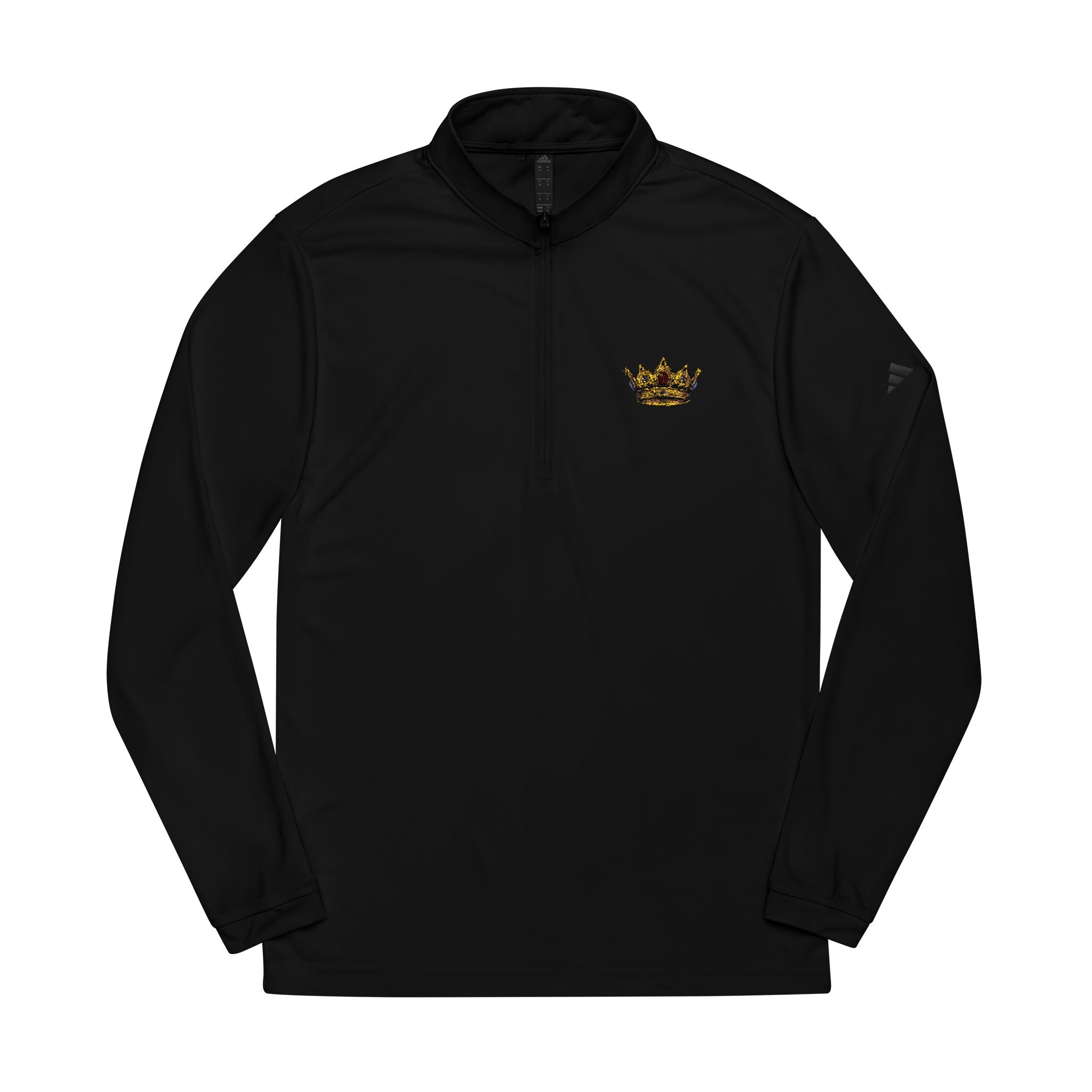 Adidas Embroidered Zip Pullover