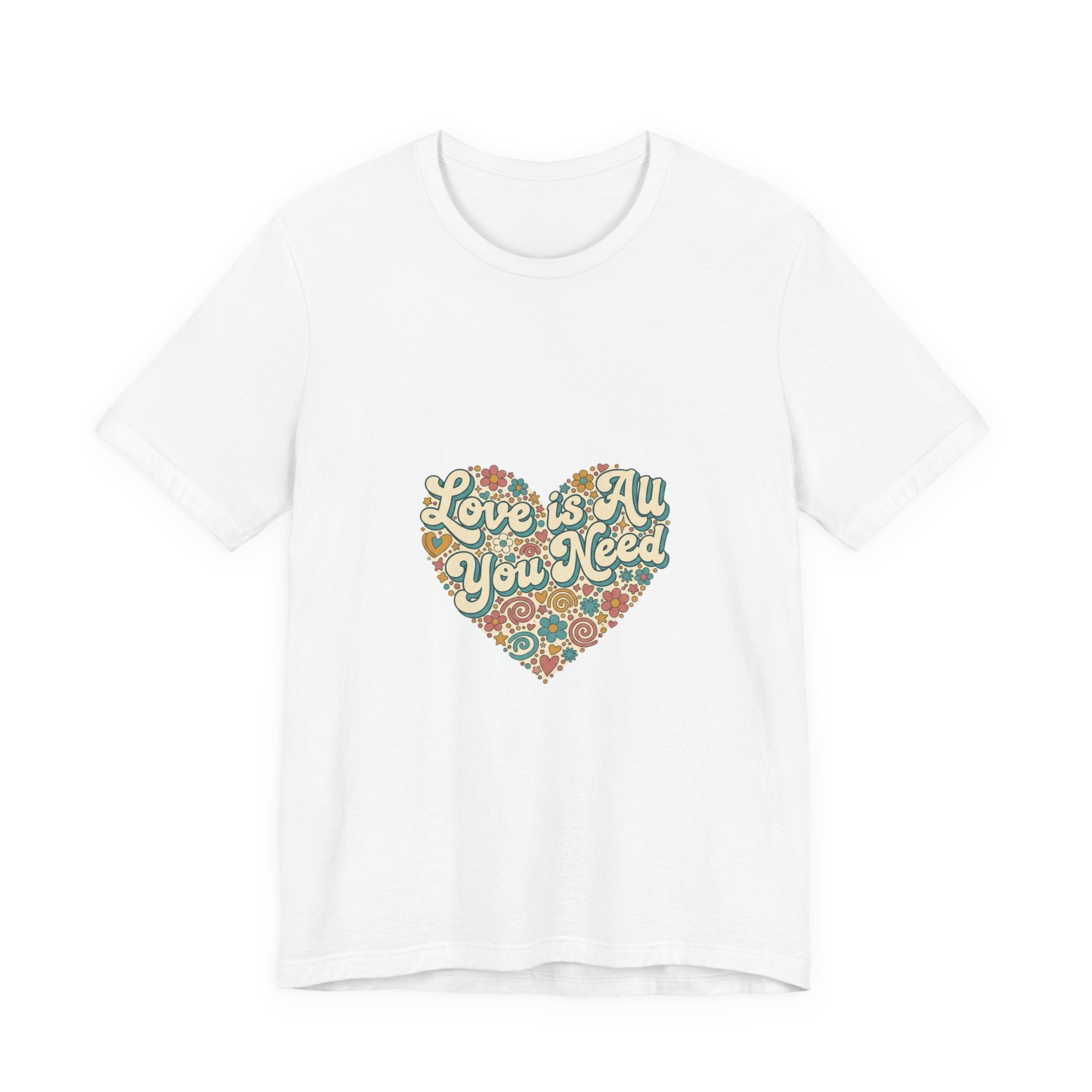 Love Is All You Need Heart Tee
