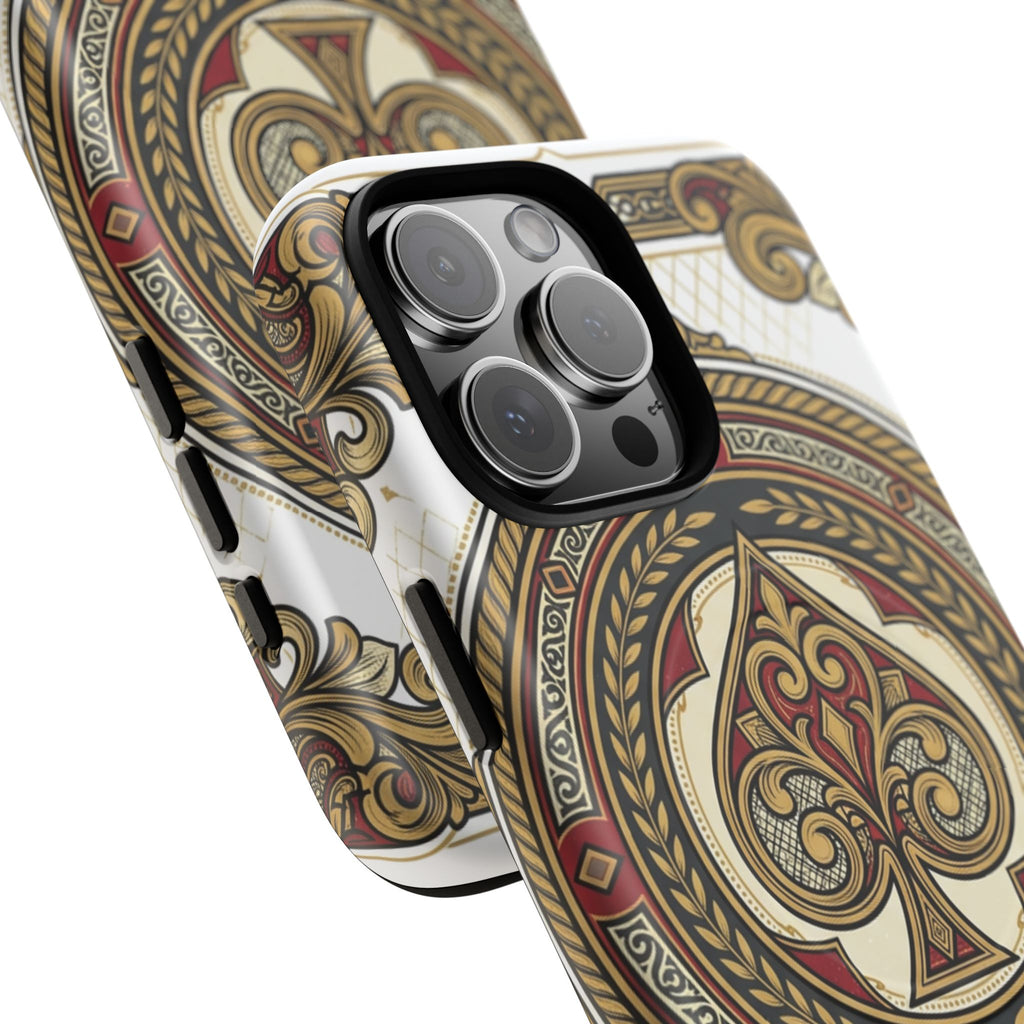 Ornate Ace of Spades Magnetic Tough Case