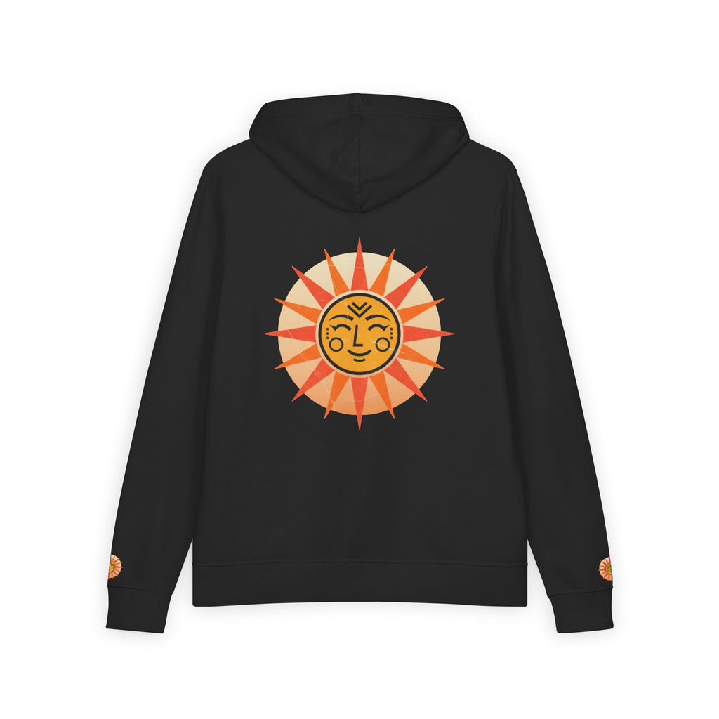 Sun Face Zip Hoodie