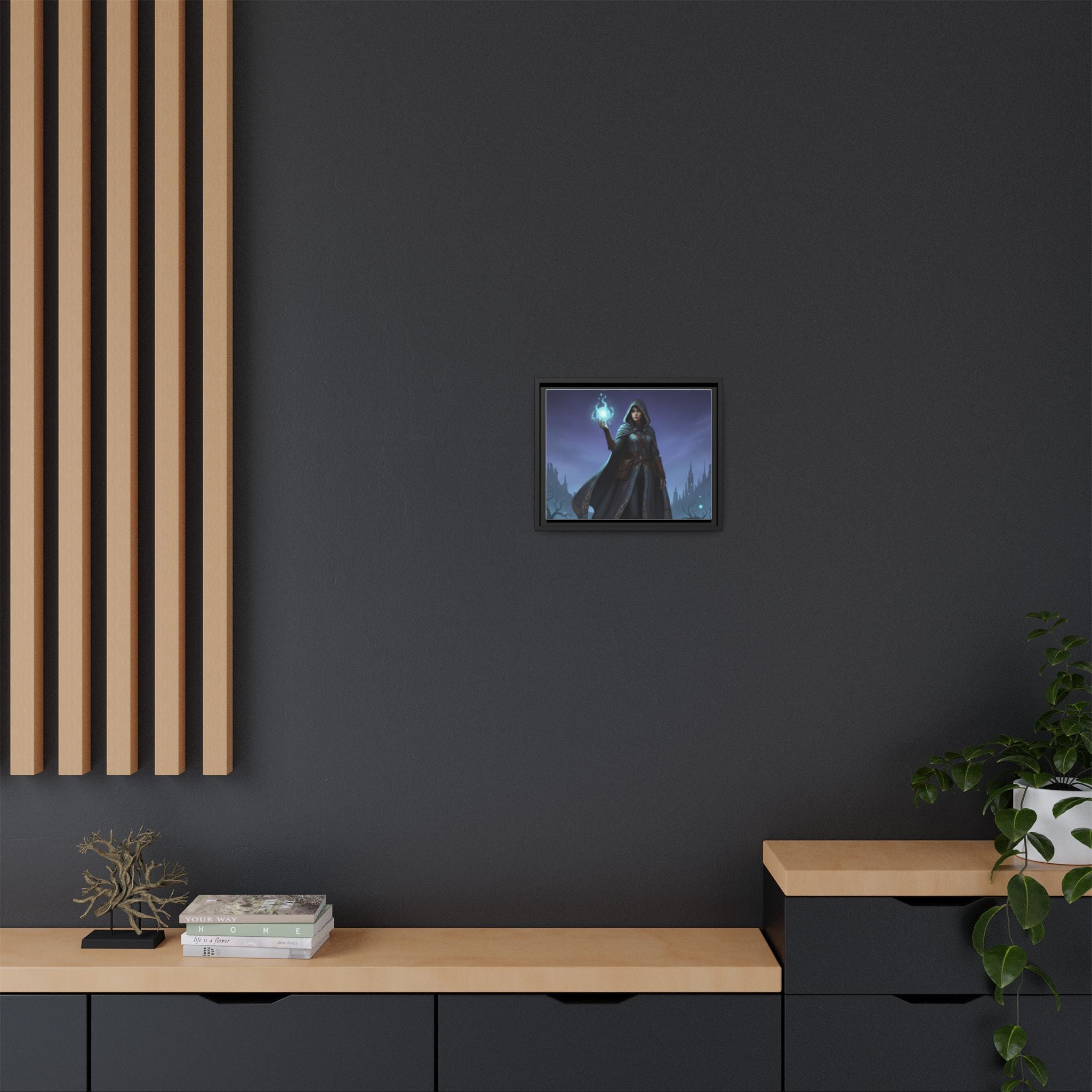 Framed Matte Canvas Wall Art