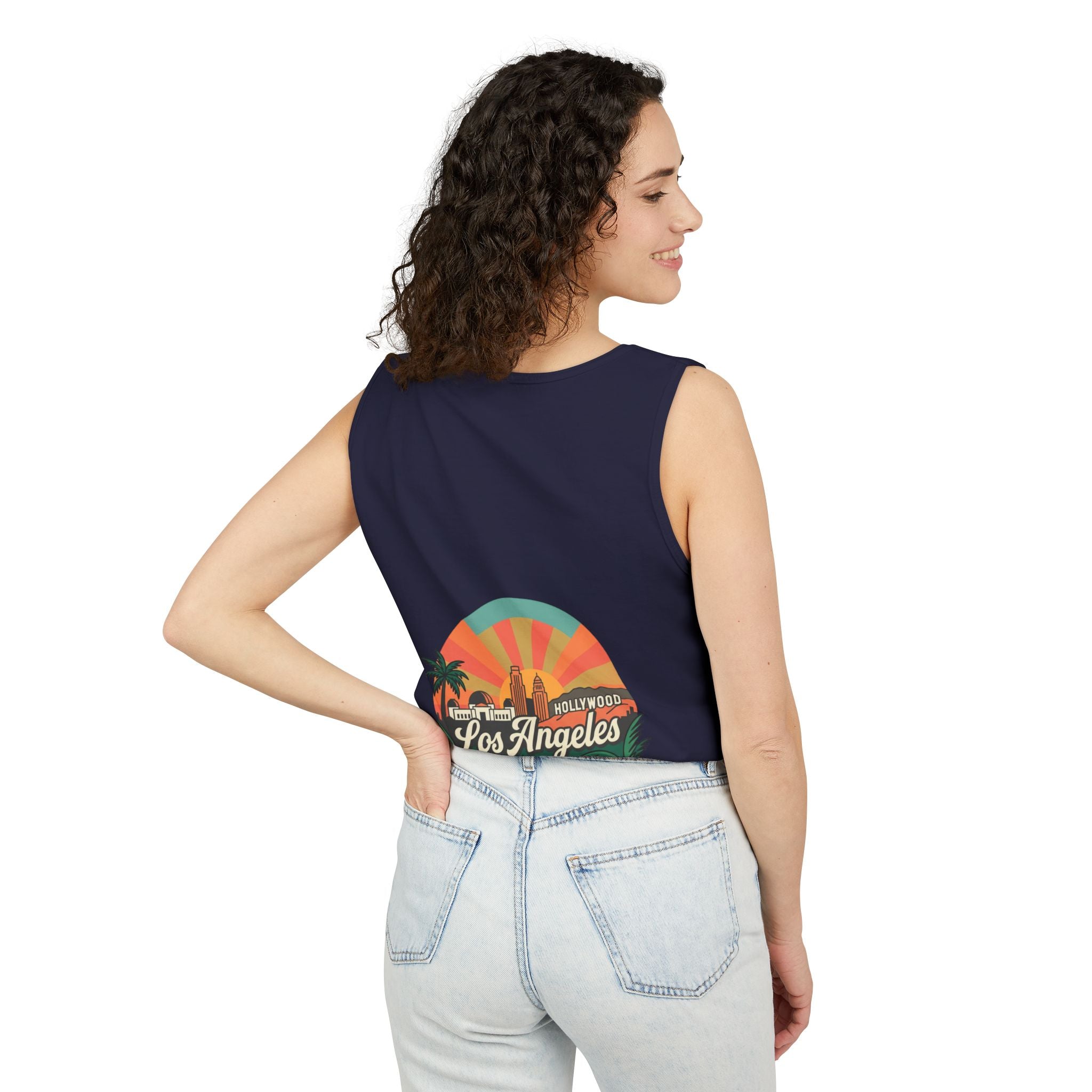 Los Angeles Retro Sunset Tank Top