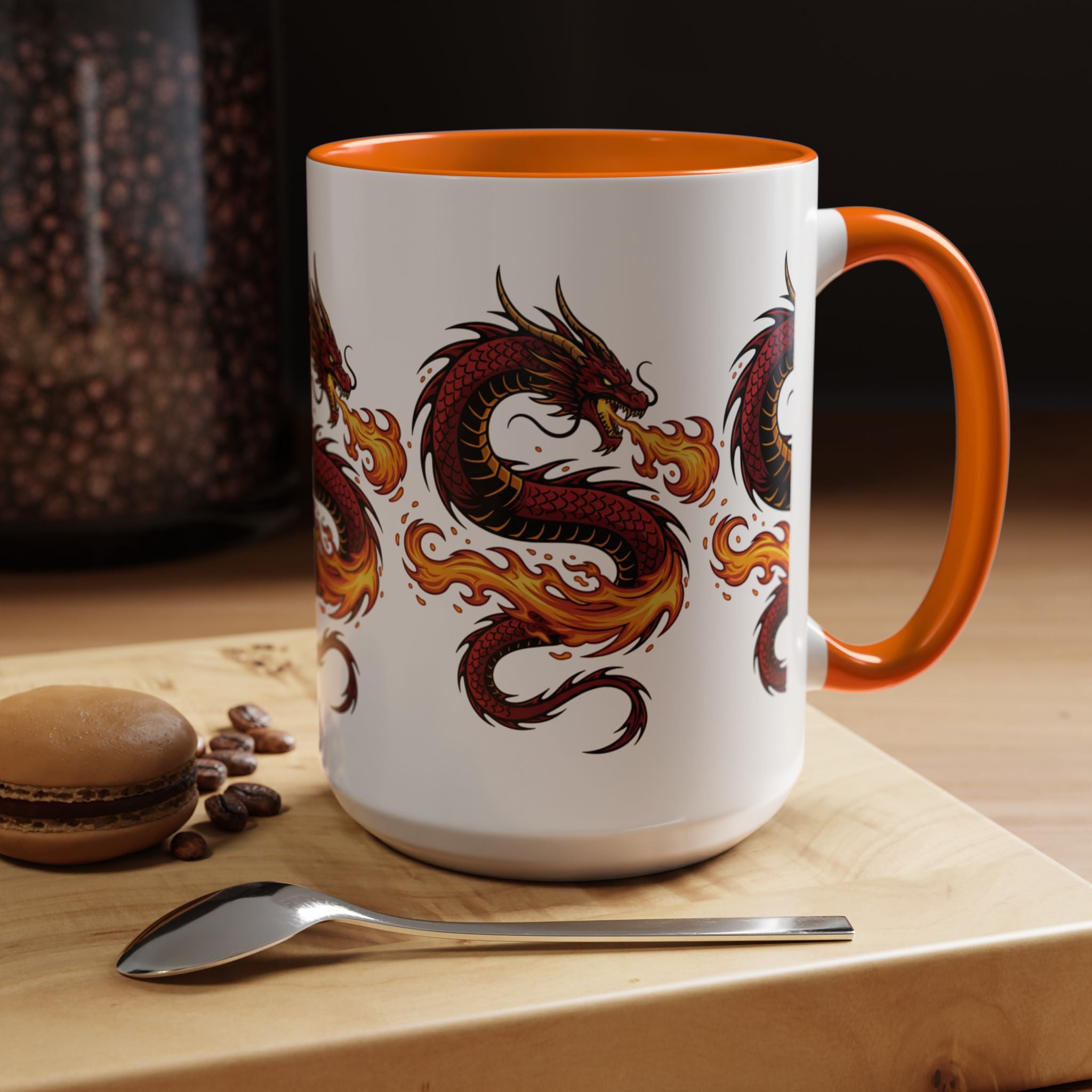 Fire Dragon Coffee Mug — Ceramic Mug (11/15 oz)