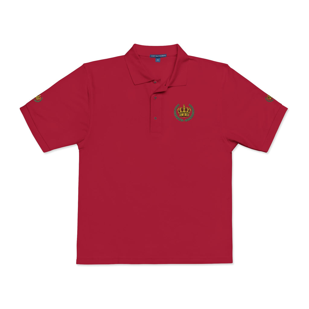 Embroidered Crest Polo Shirt