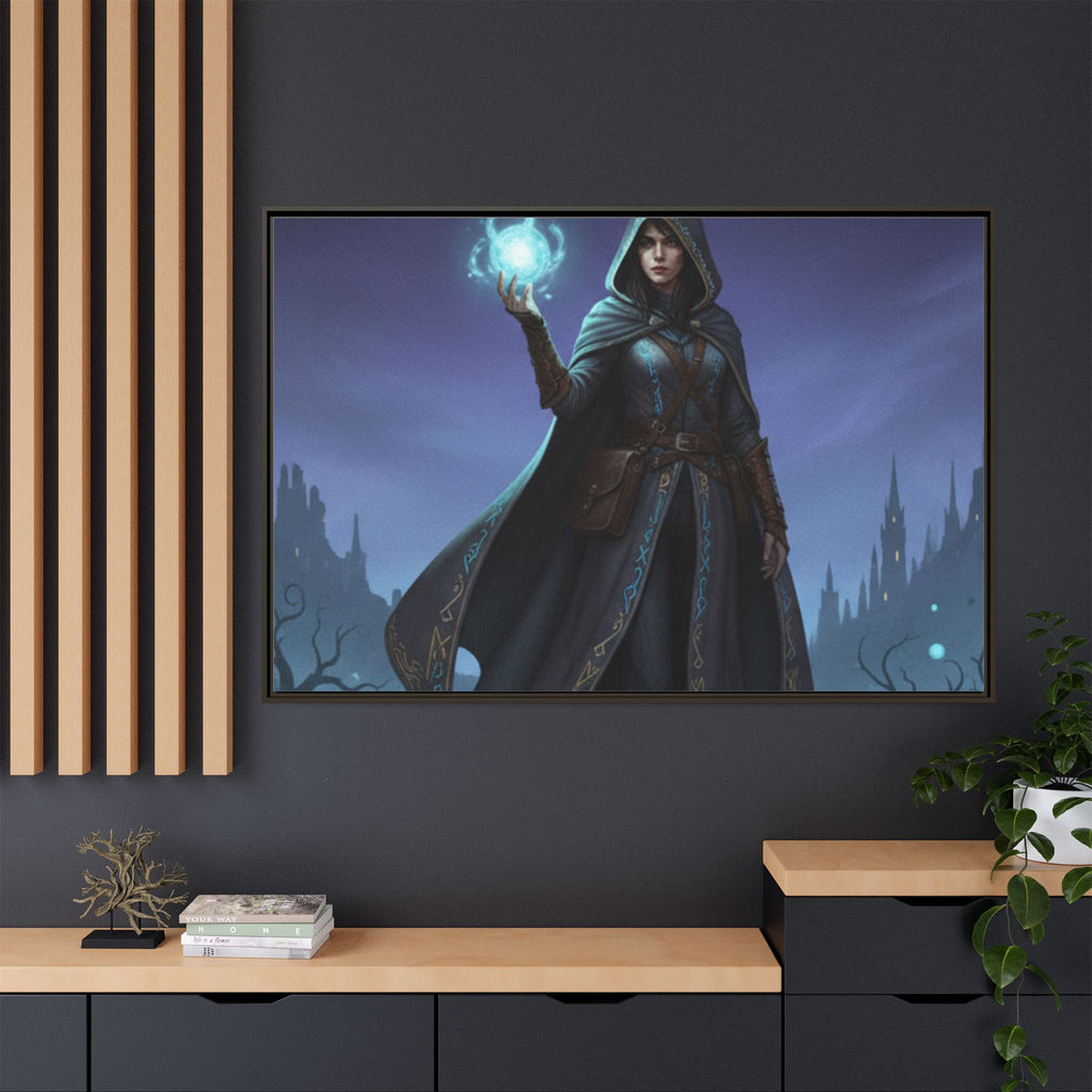 Framed Matte Canvas Wall Art