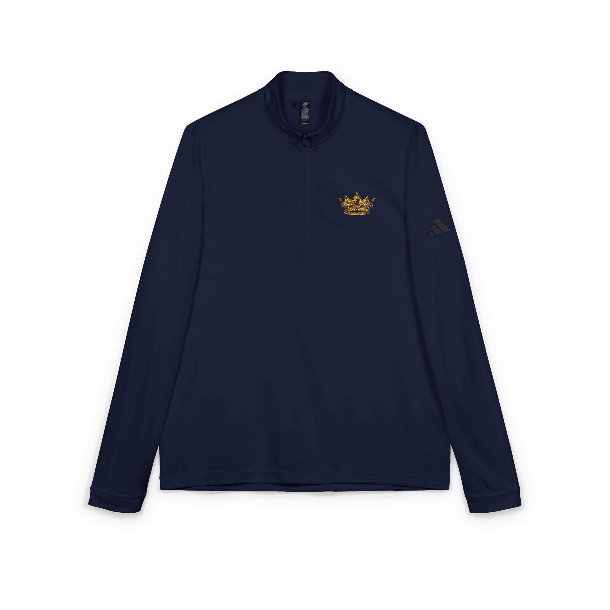 Adidas Embroidered Zip Pullover