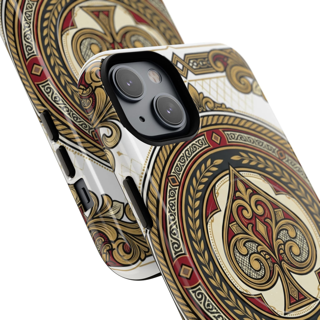 Ornate Ace of Spades Magnetic Tough Case