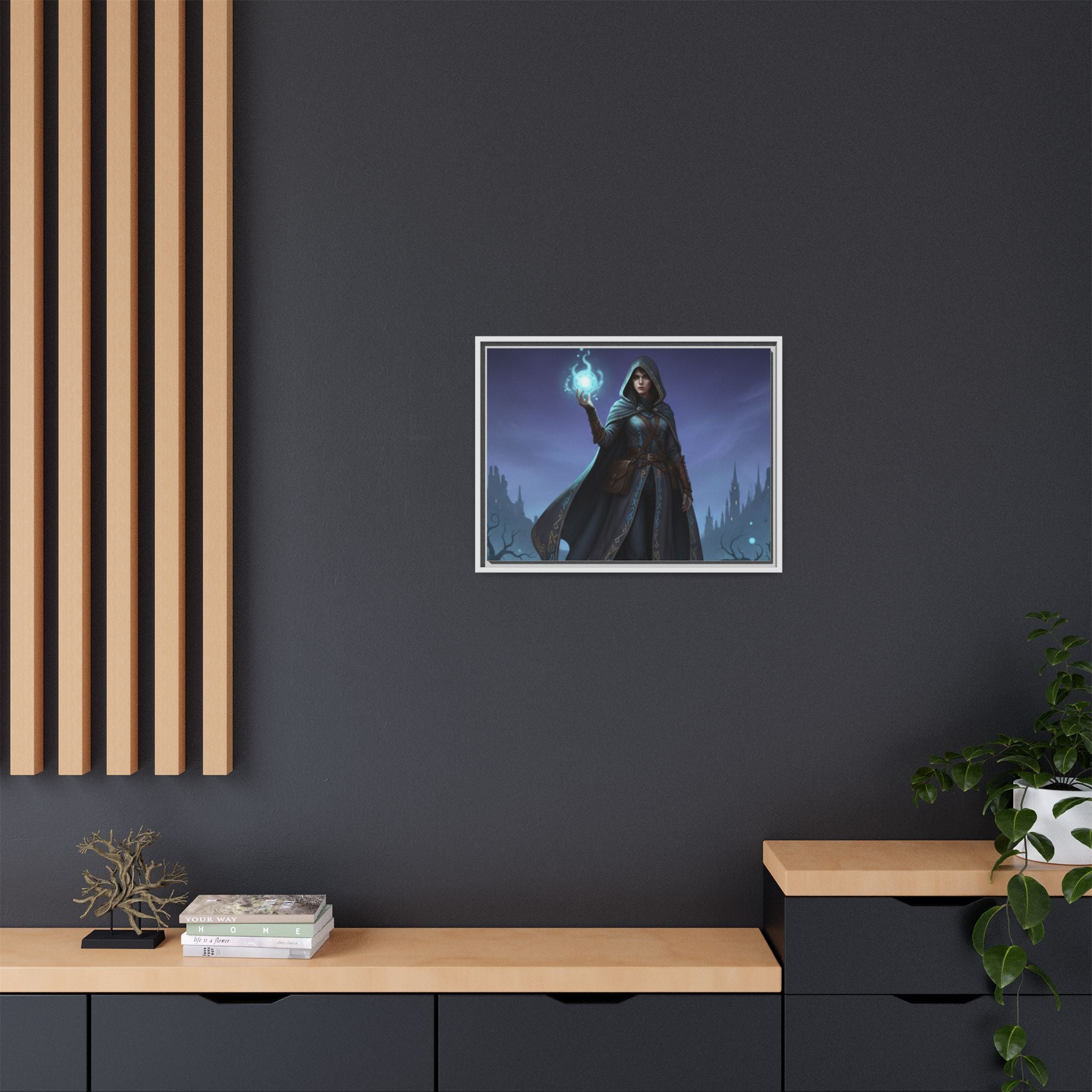 Framed Matte Canvas Wall Art
