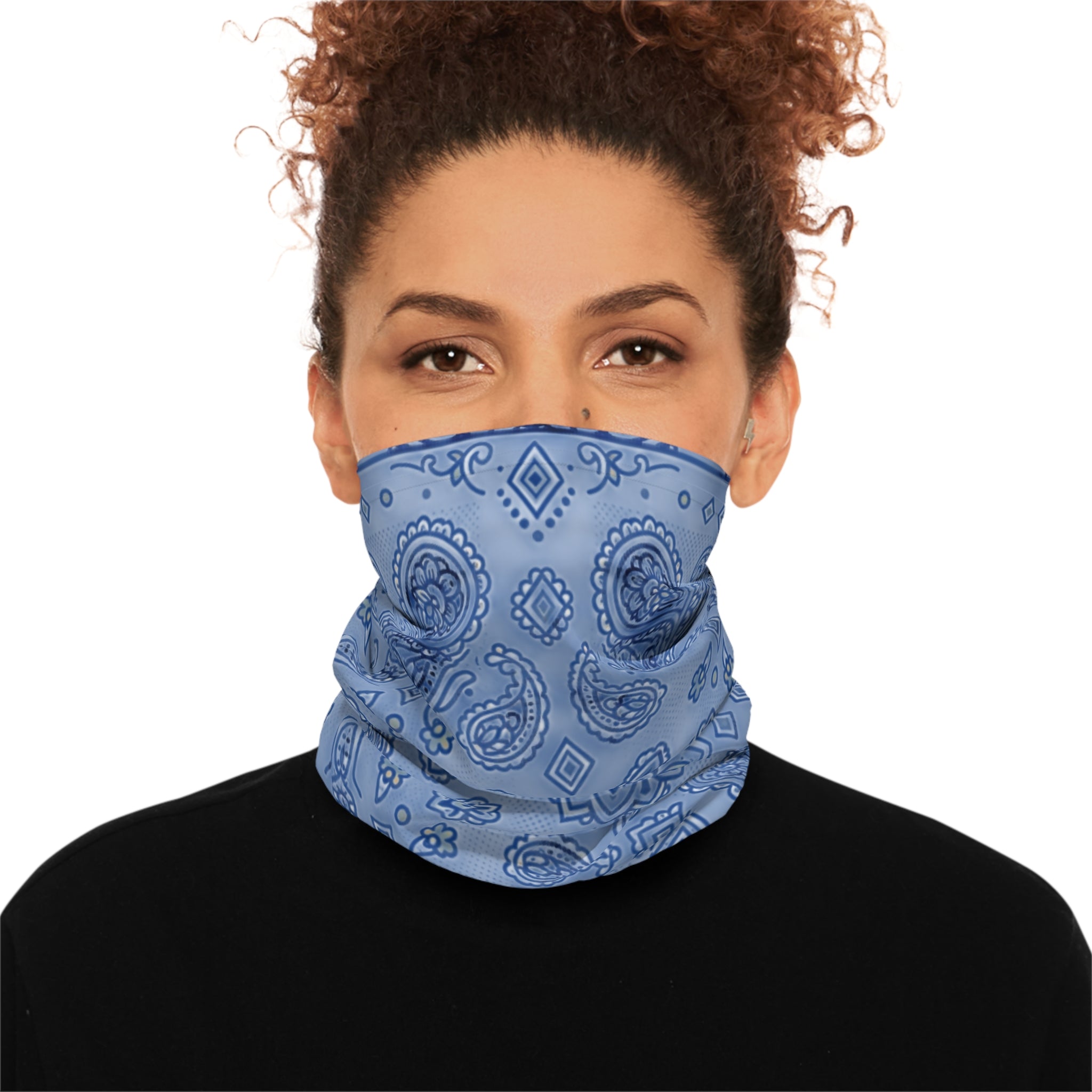 Blue Bandana Neck Gaiter