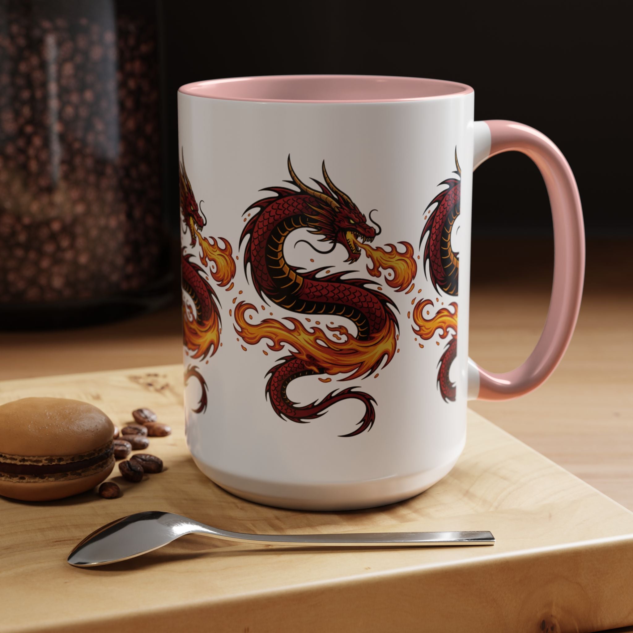 Fire Dragon Coffee Mug — Ceramic Mug (11/15 oz)