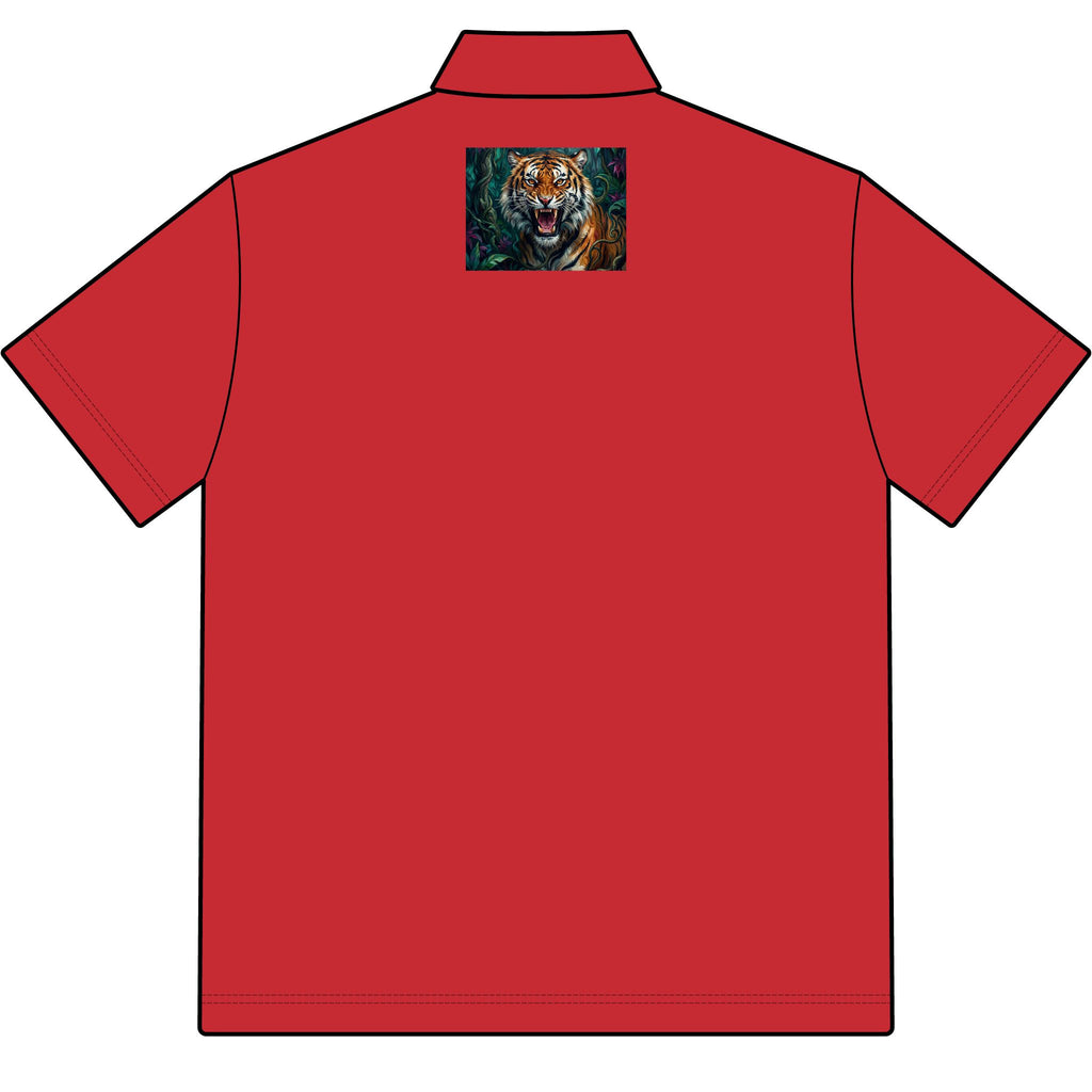 Polo Shirt - Embroidered Tiger Logo