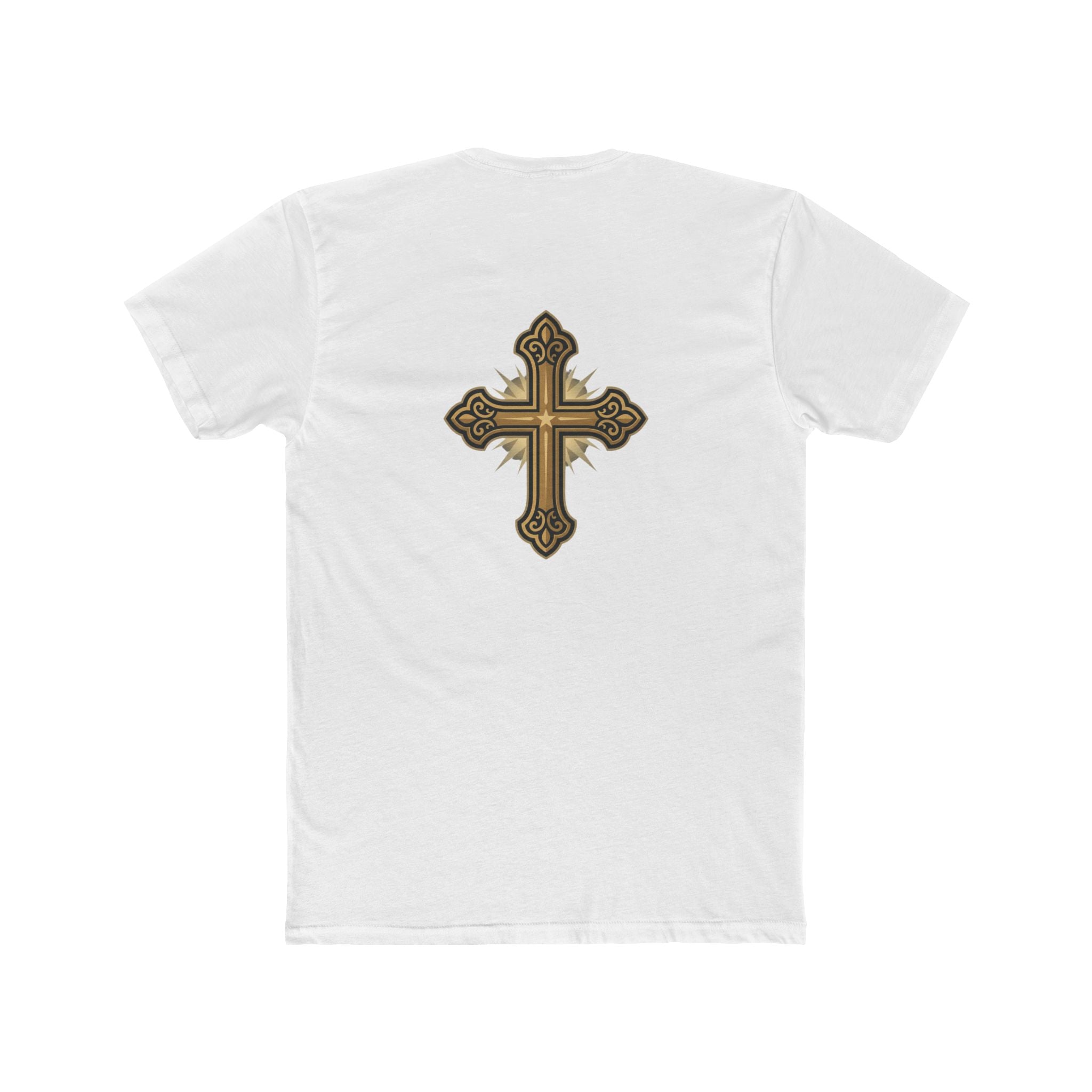 Gold Ornate Cross T-Shirt