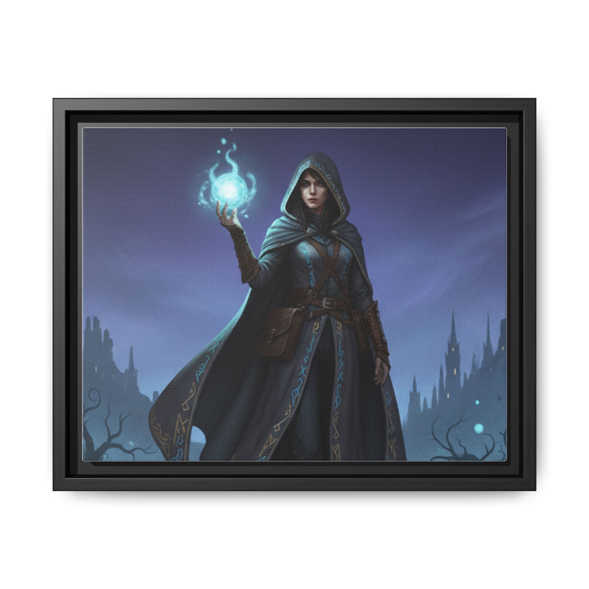 Framed Matte Canvas Wall Art