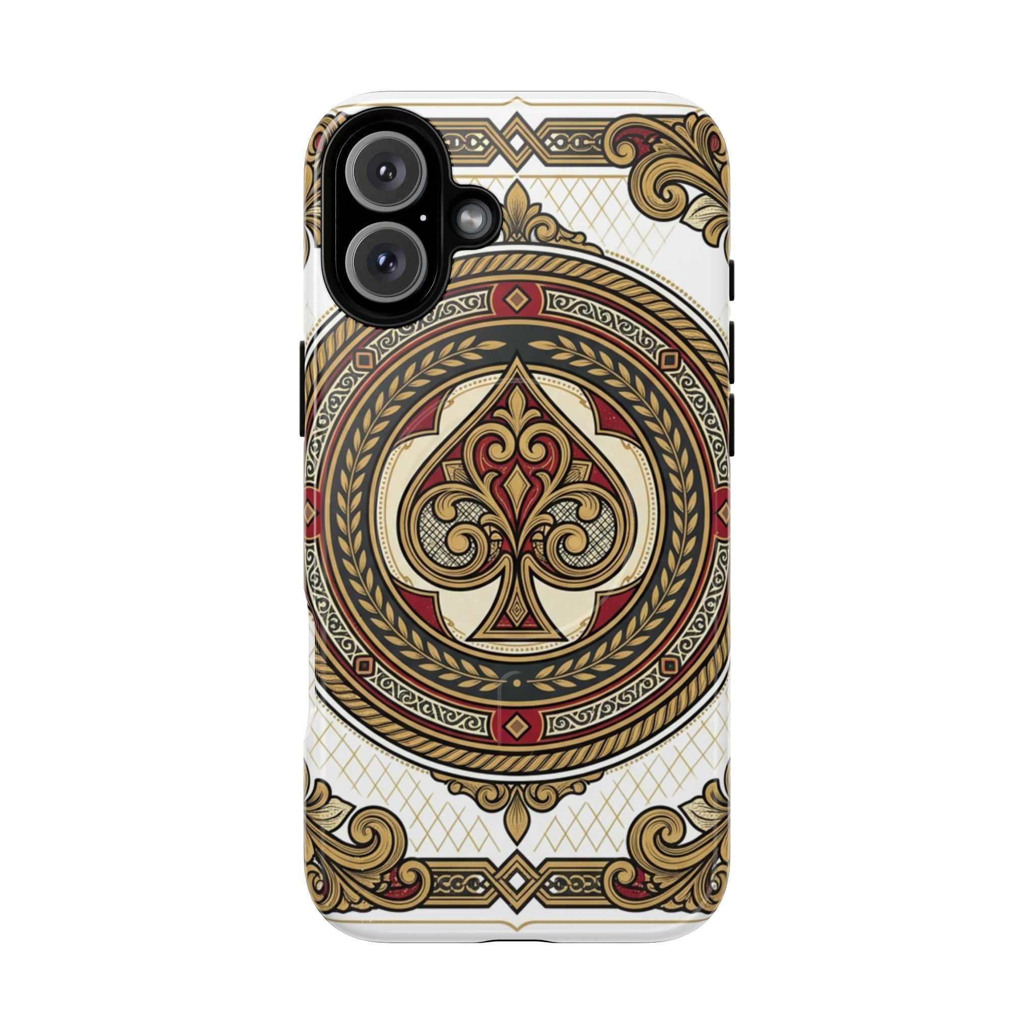Ornate Ace of Spades Magnetic Tough Case