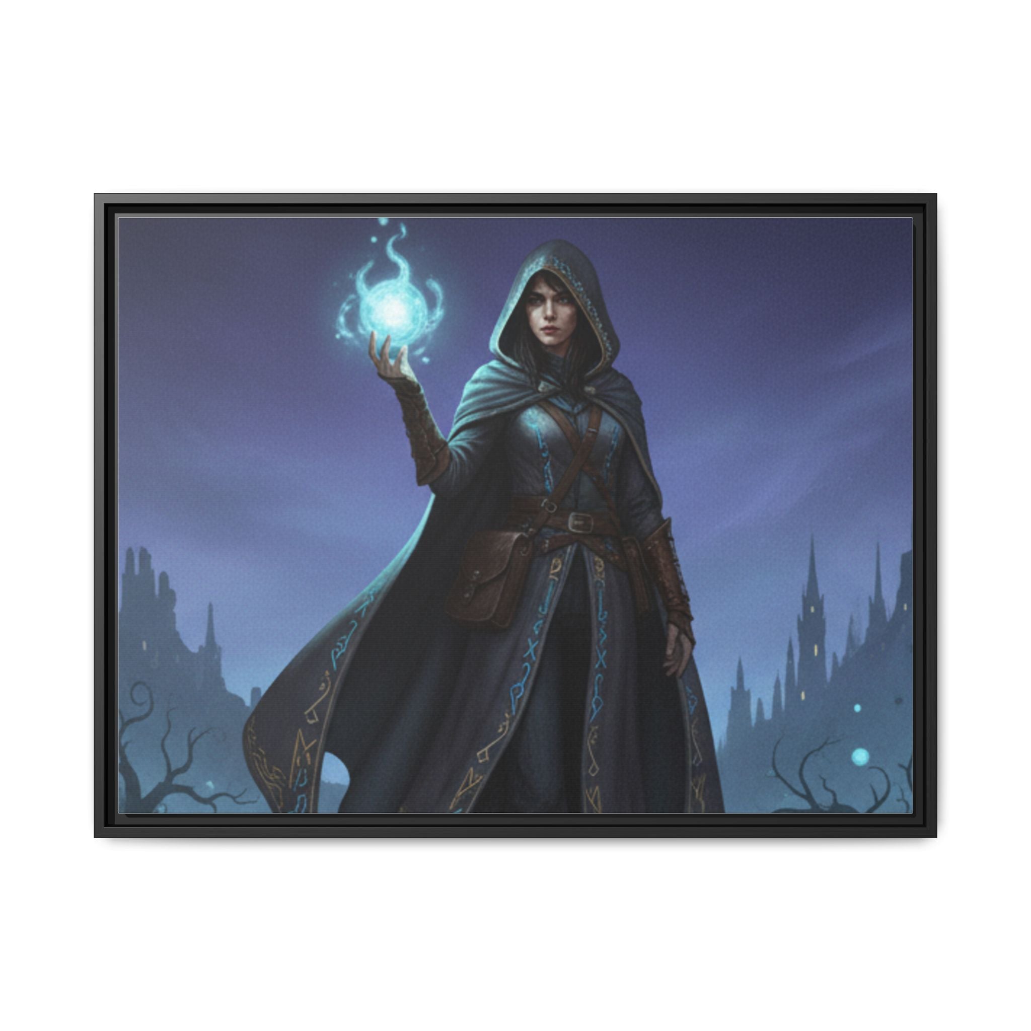 Framed Matte Canvas Wall Art