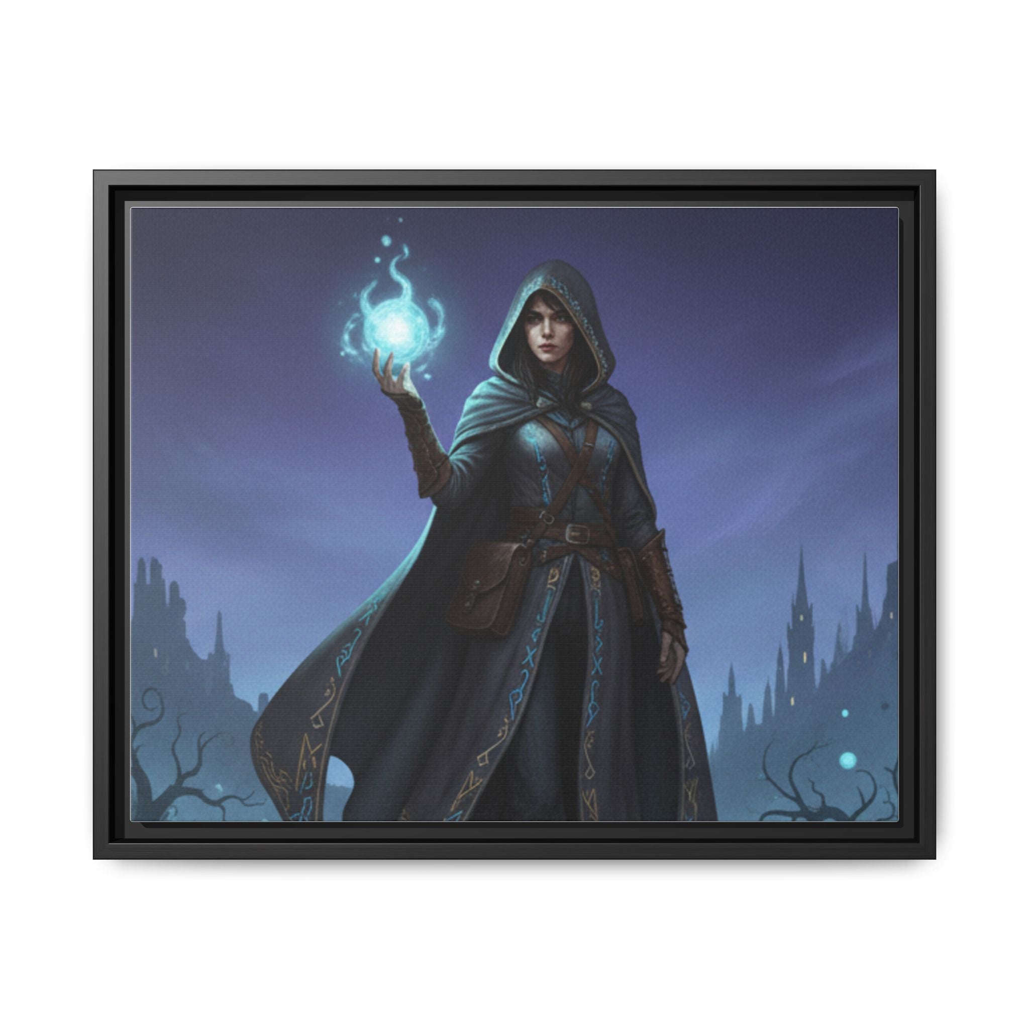 Framed Matte Canvas Wall Art