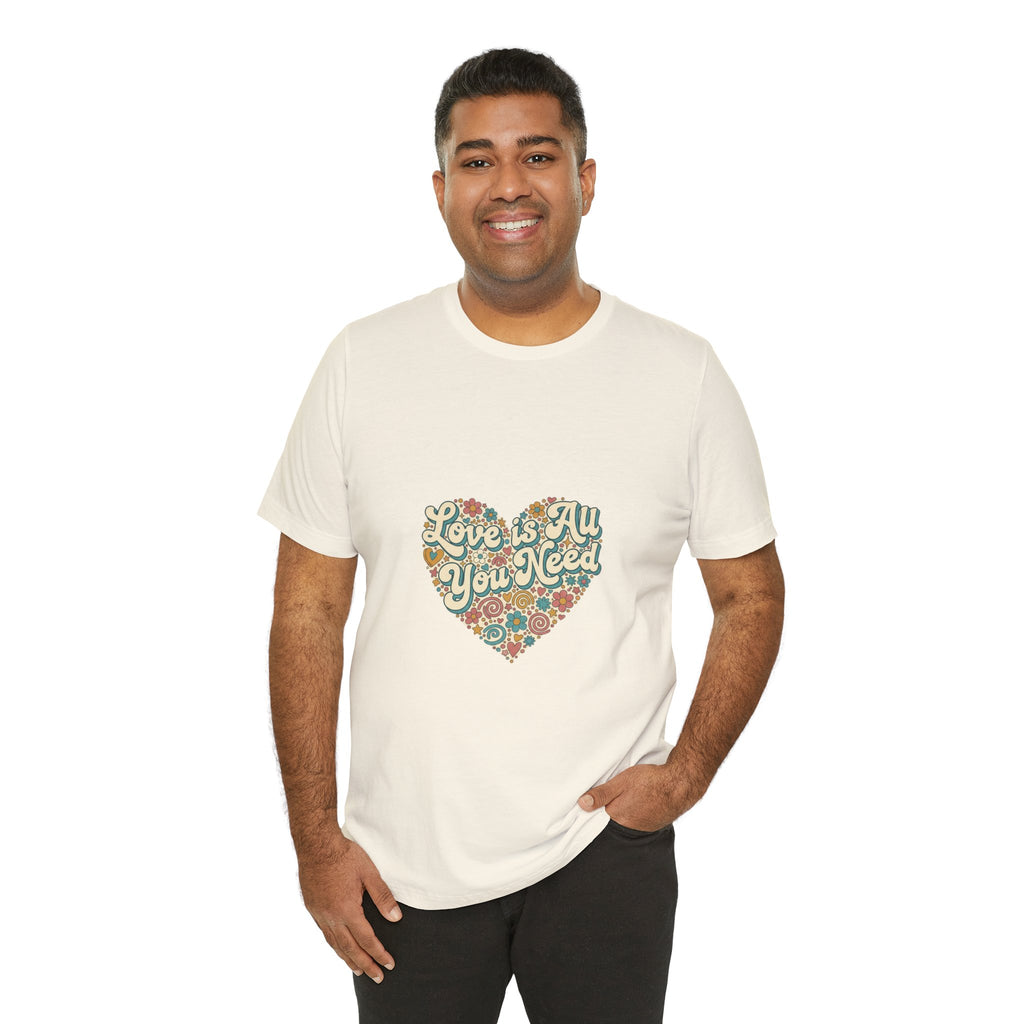 Love Is All You Need Heart Tee