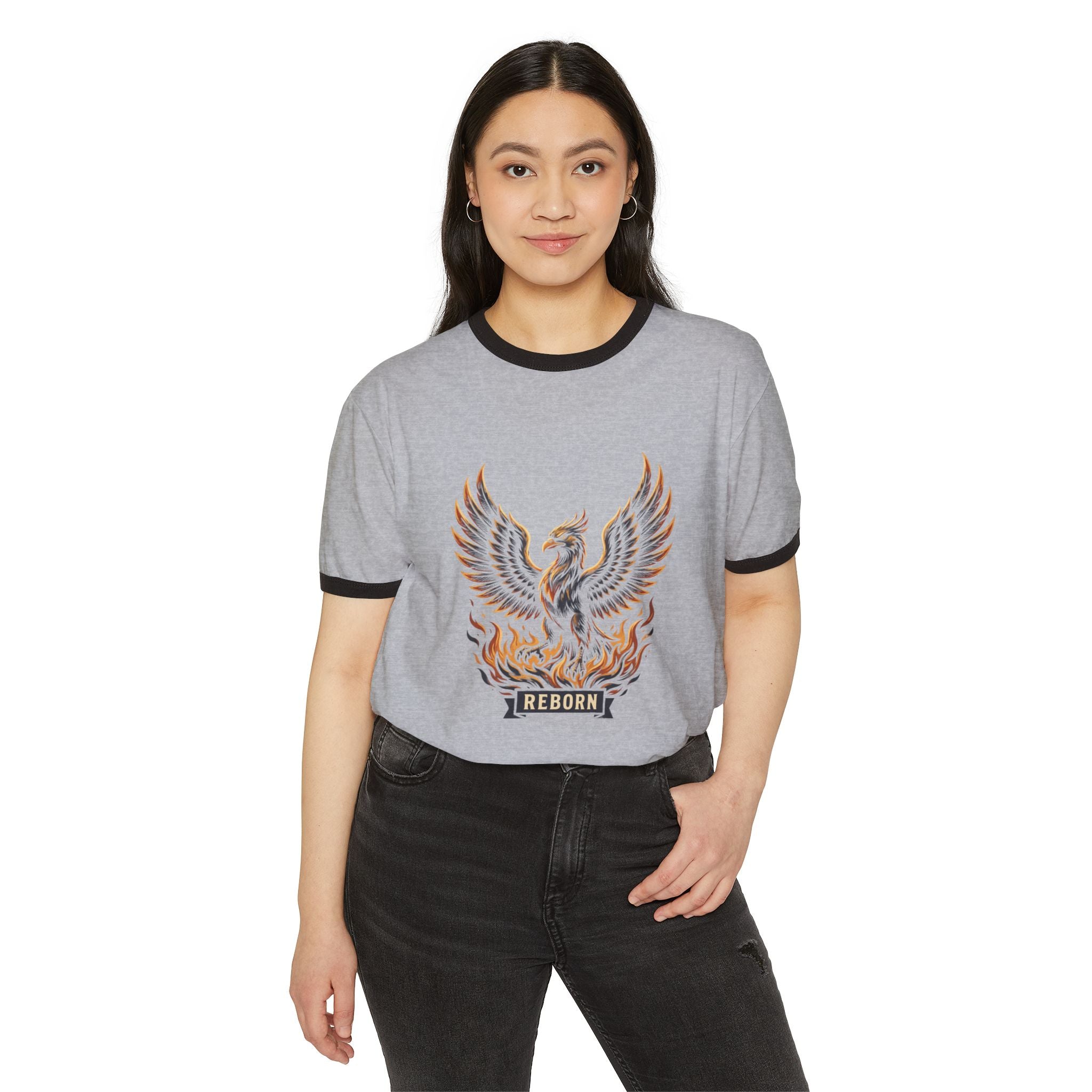 Phoenix Reborn Ringer T-Shirt