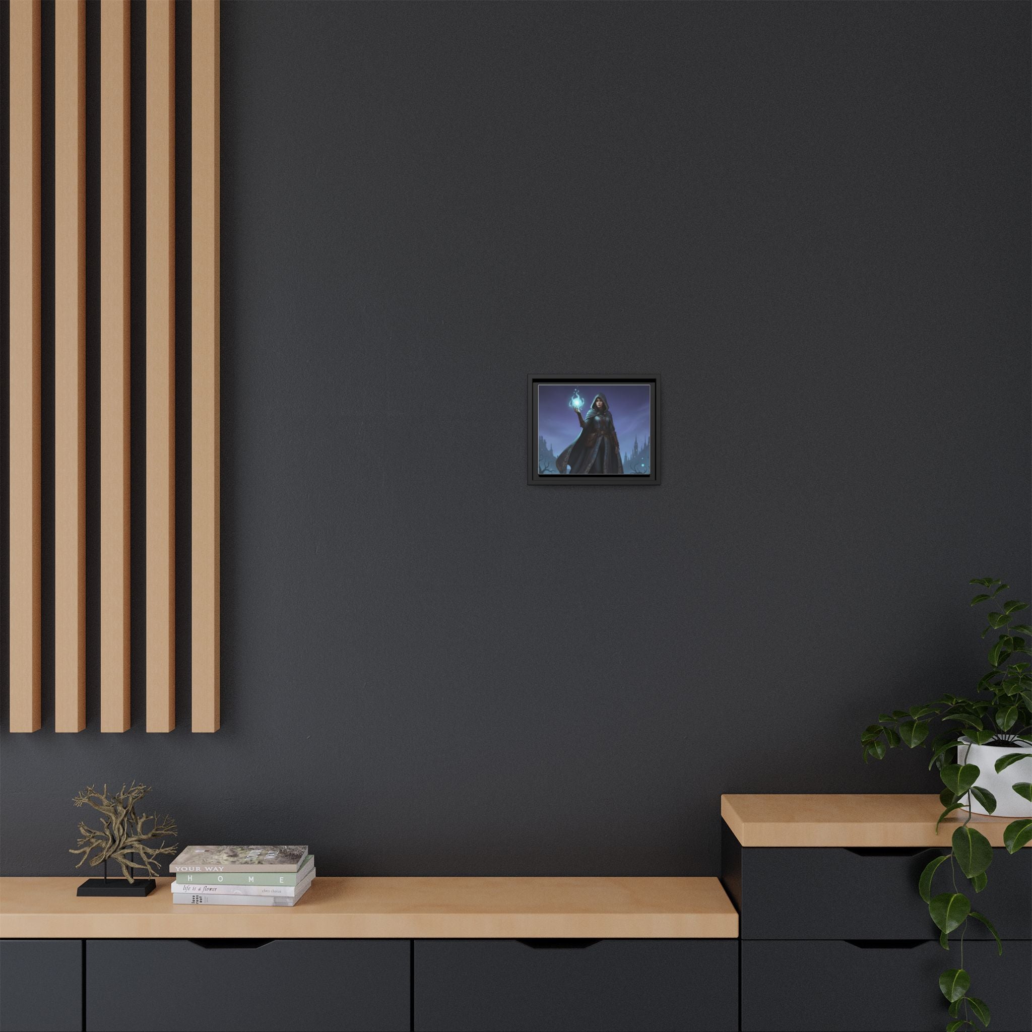 Framed Matte Canvas Wall Art