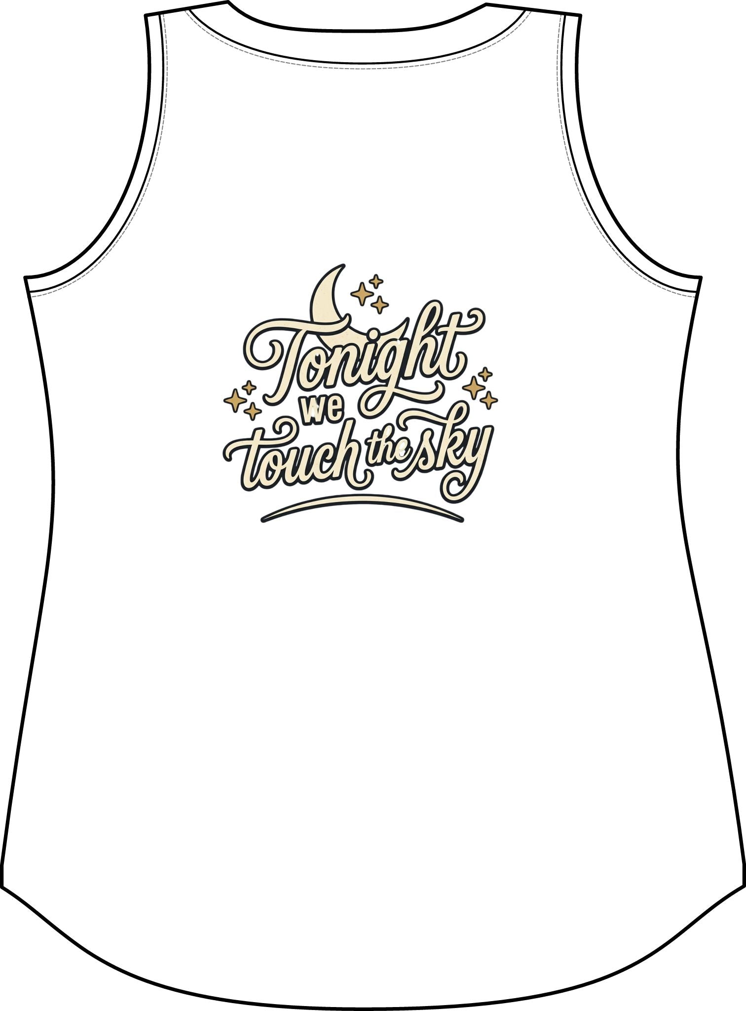 Tank Top — “Tonight We Touch the Sky”