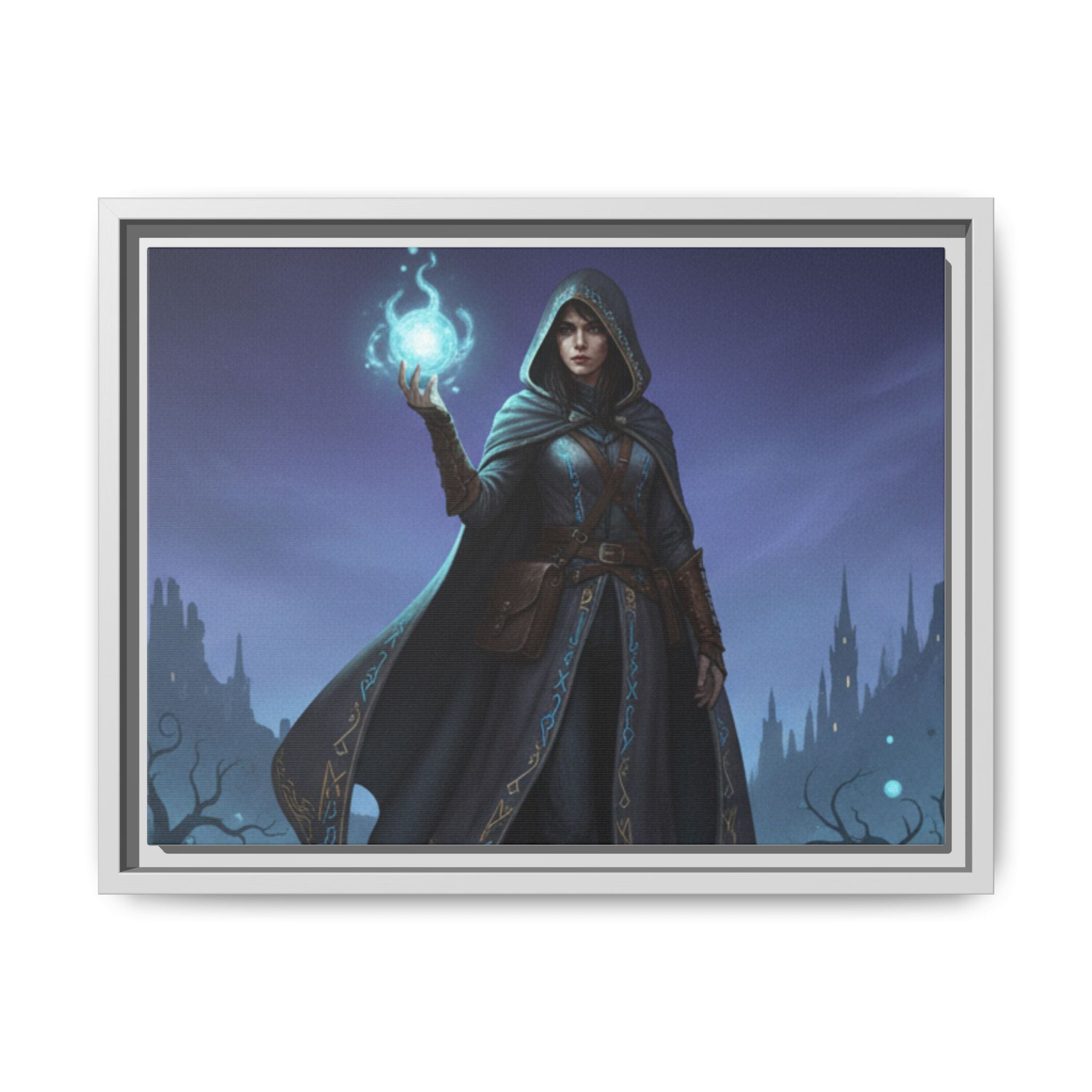 Framed Matte Canvas Wall Art