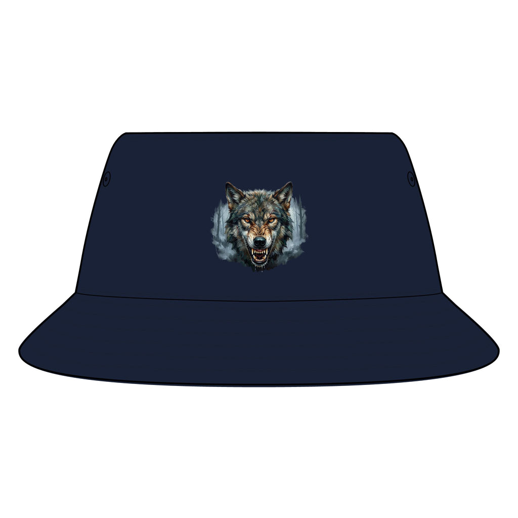 Wolf Face Bucket Hat