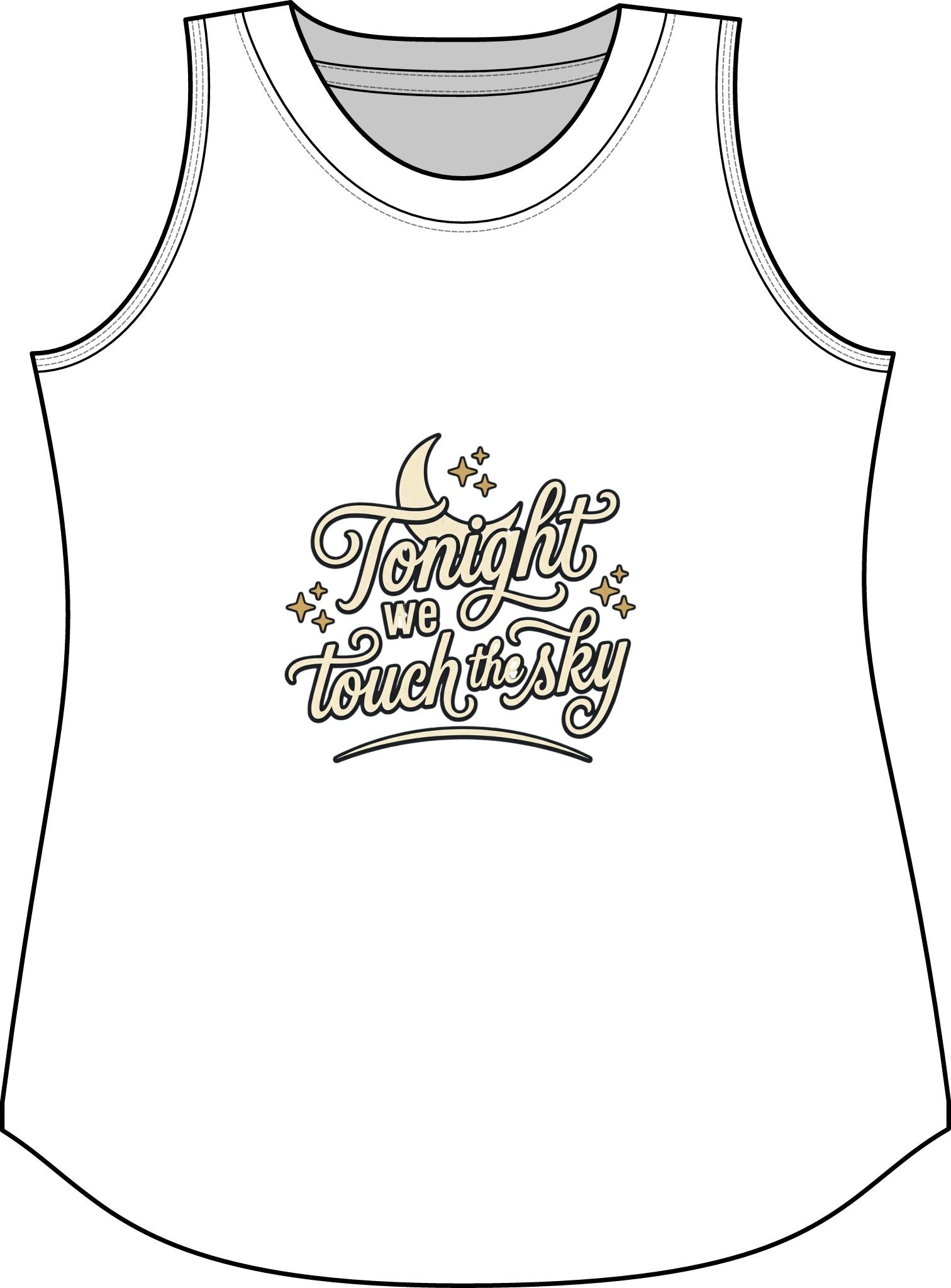 Tank Top — “Tonight We Touch the Sky”