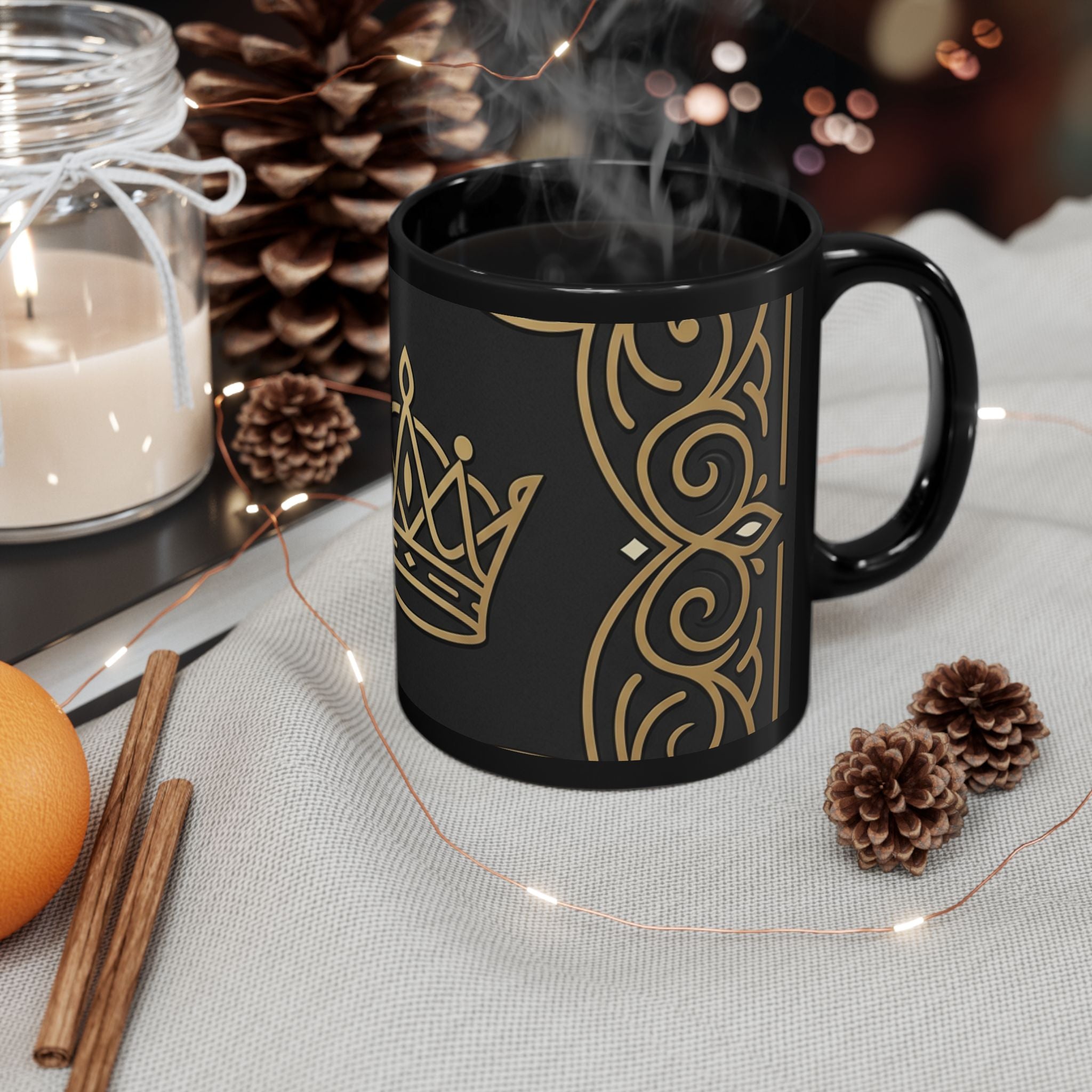 Elegant Royalty Coffee Cup (11oz & 15oz)
