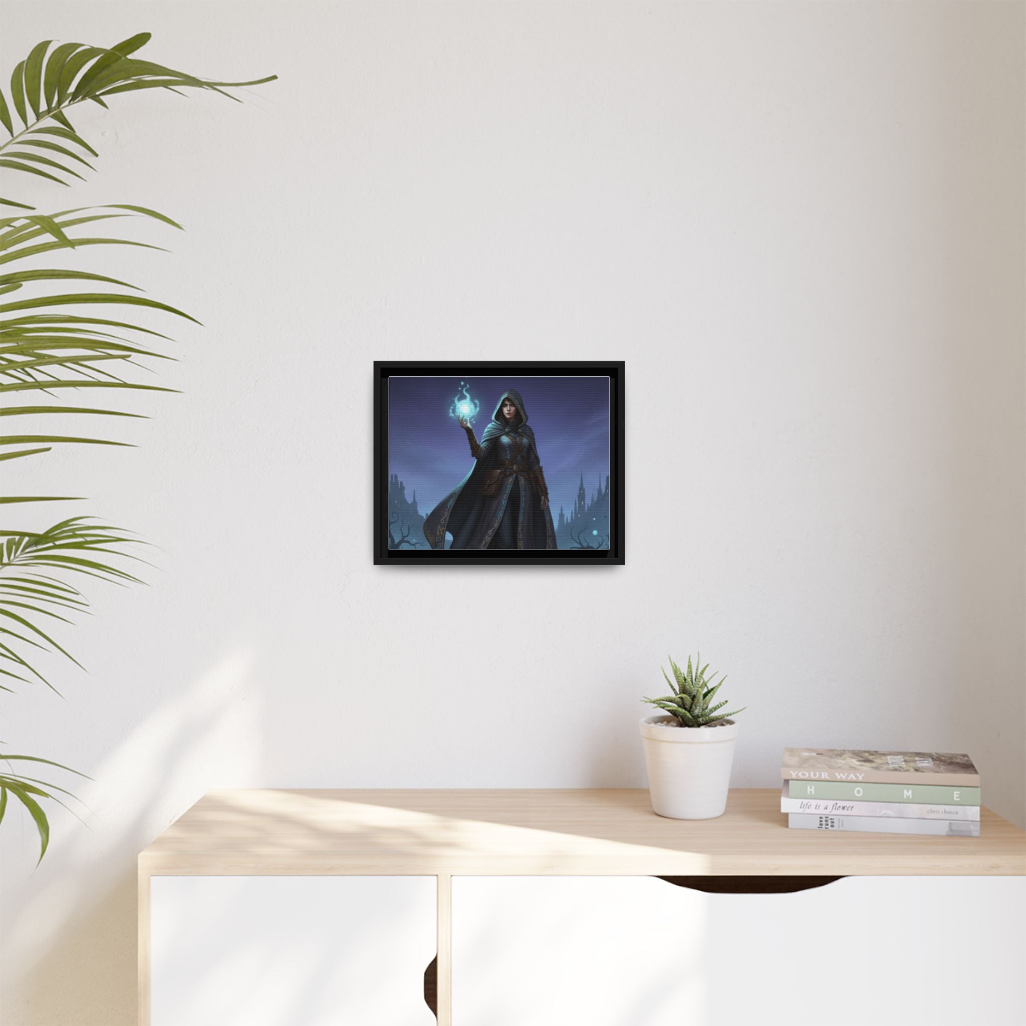 Framed Matte Canvas Wall Art