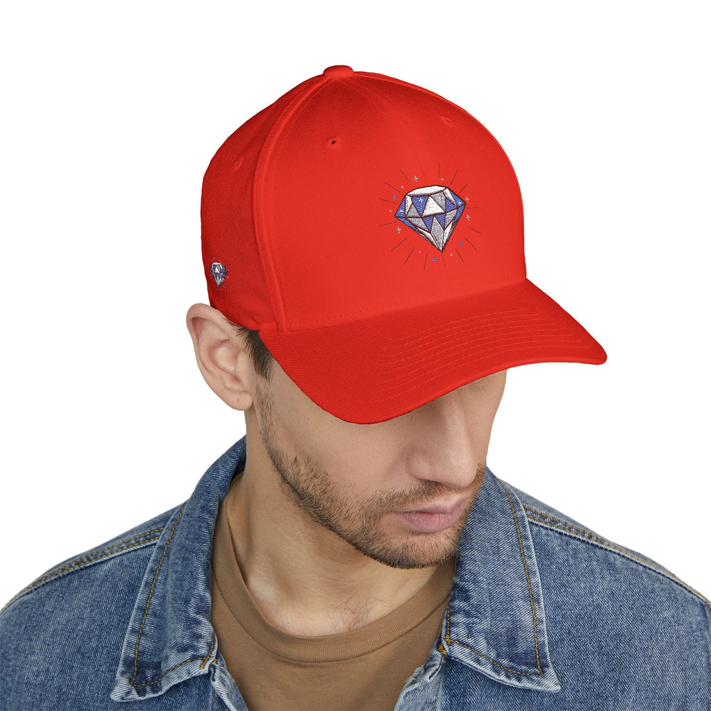 Diamond Sparkle Embroidered Cap