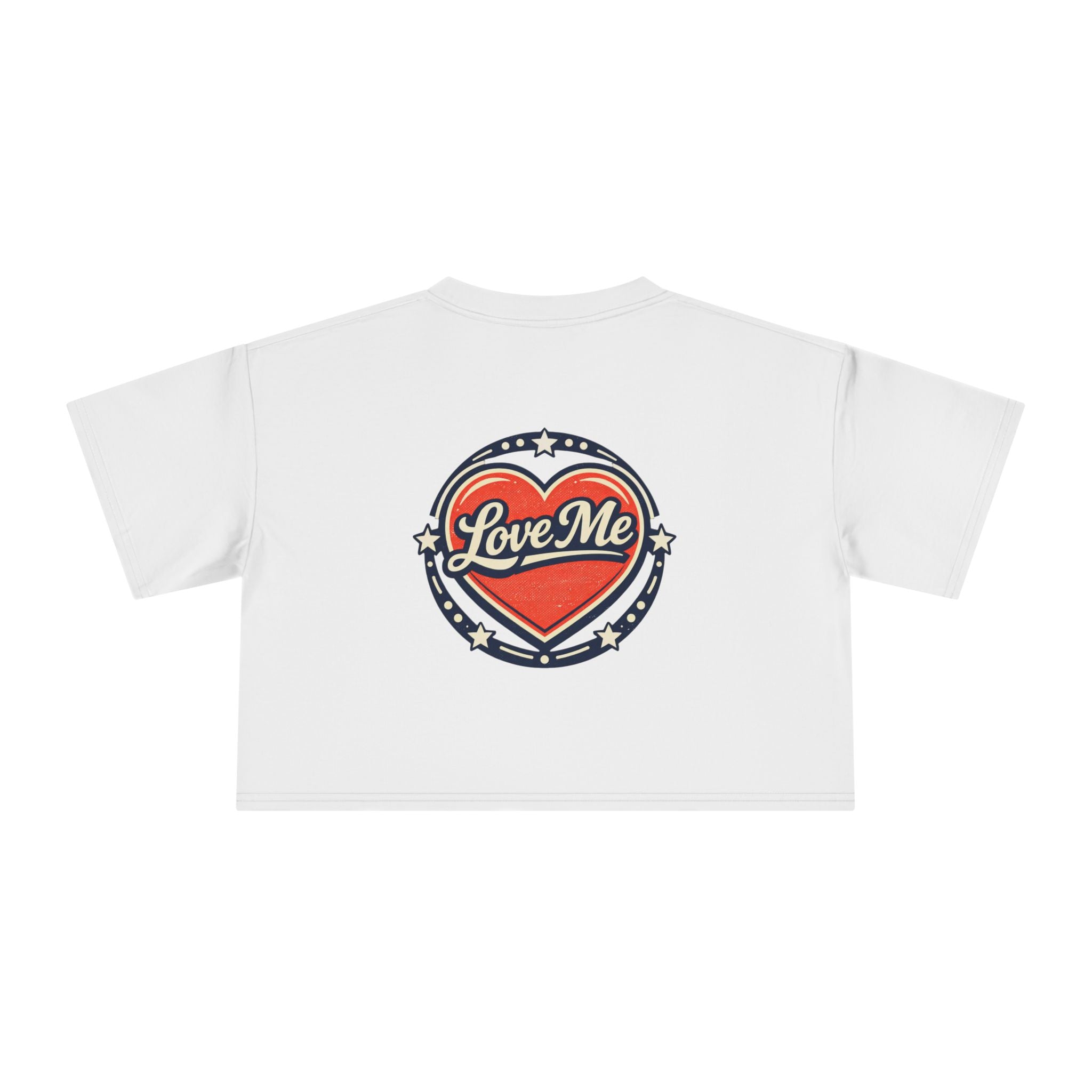 Love Me Heart Crop Tee — Women's Crop Top